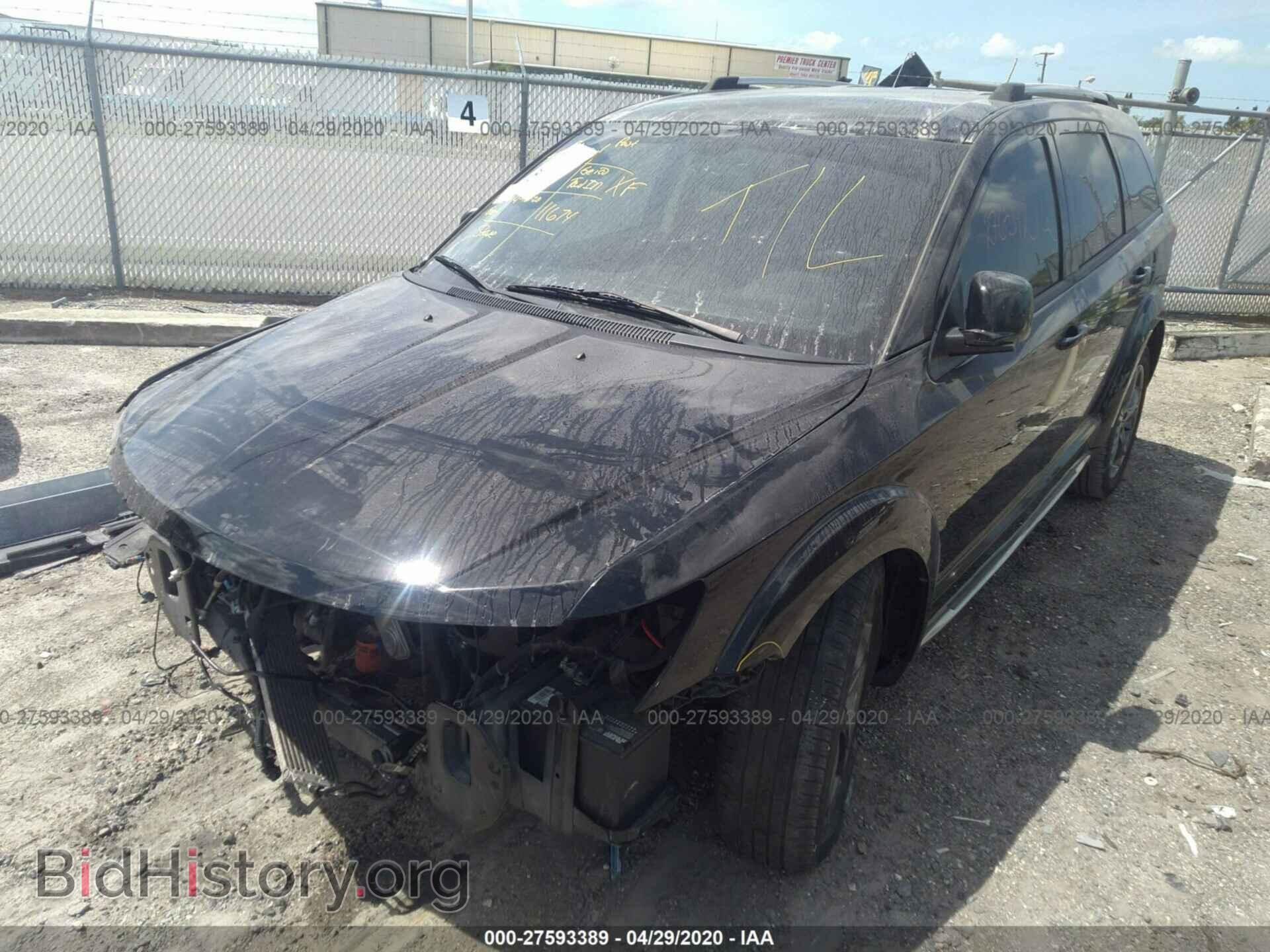2014 DODGE JOURNEY - VIN: 3C4PDCGB9ET309990 - Фото 2