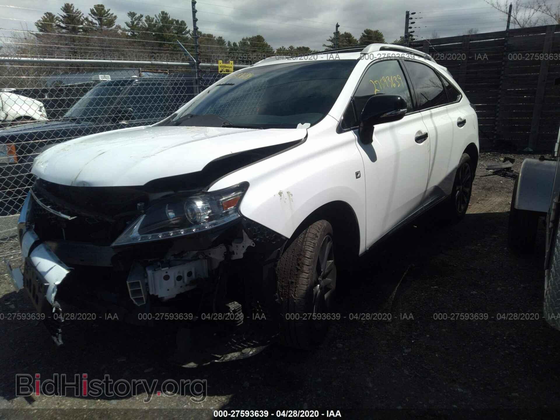 2015 LEXUS RX - VIN: 2T2BK1BA7FC305584 - Фото 2