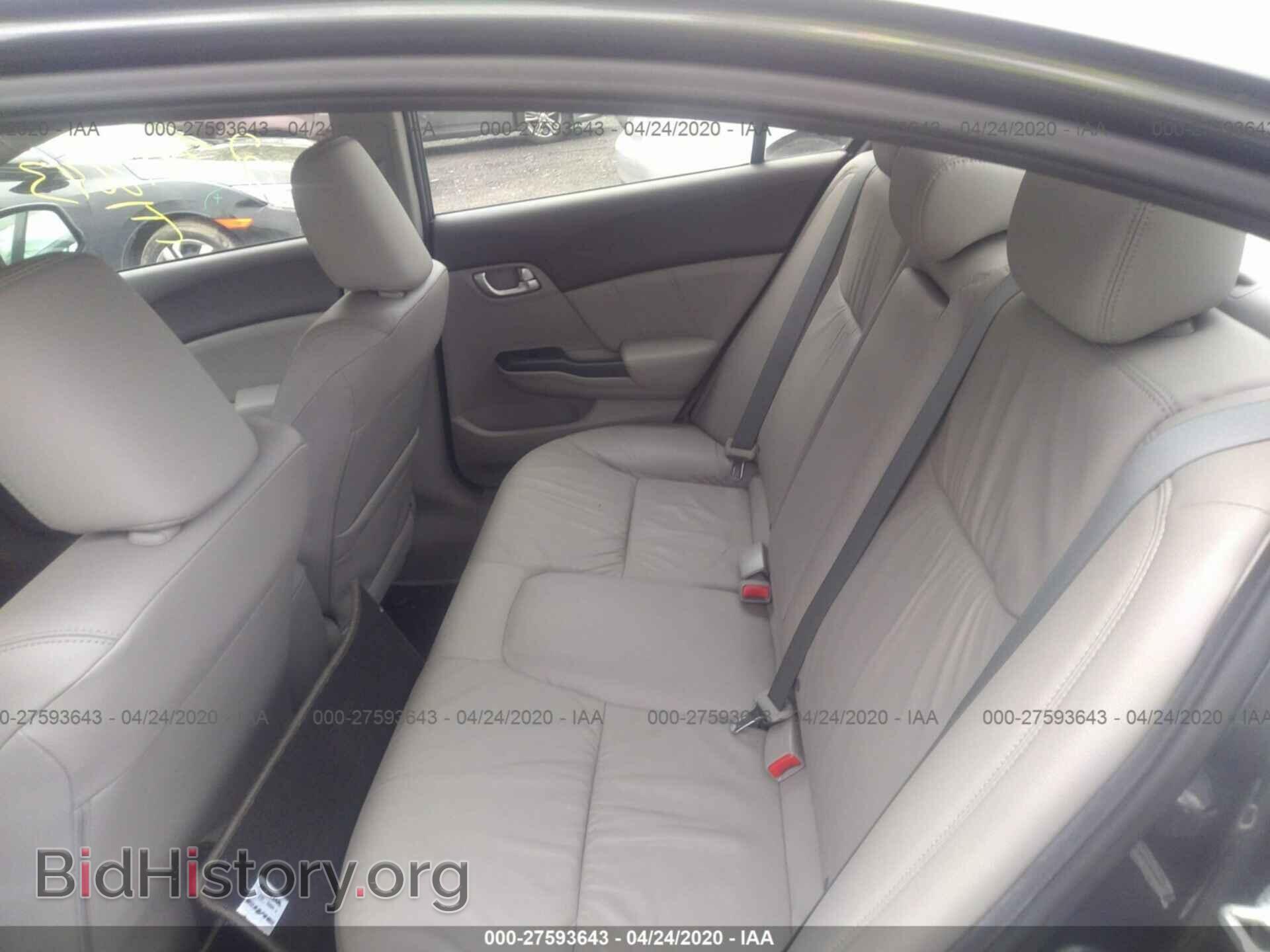 2012 HONDA CIVIC - VIN: 19XFB2F99CE325022 - Photo 8