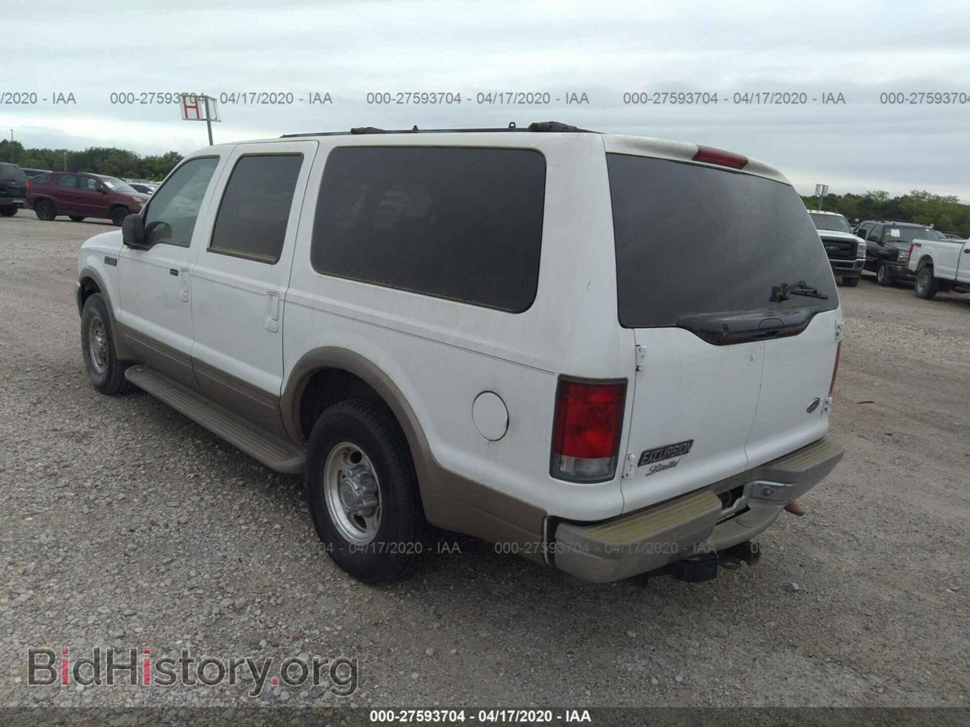 2000 FORD EXCURSION - VIN: 1FMNU42L2YEA38137 - Photo 3