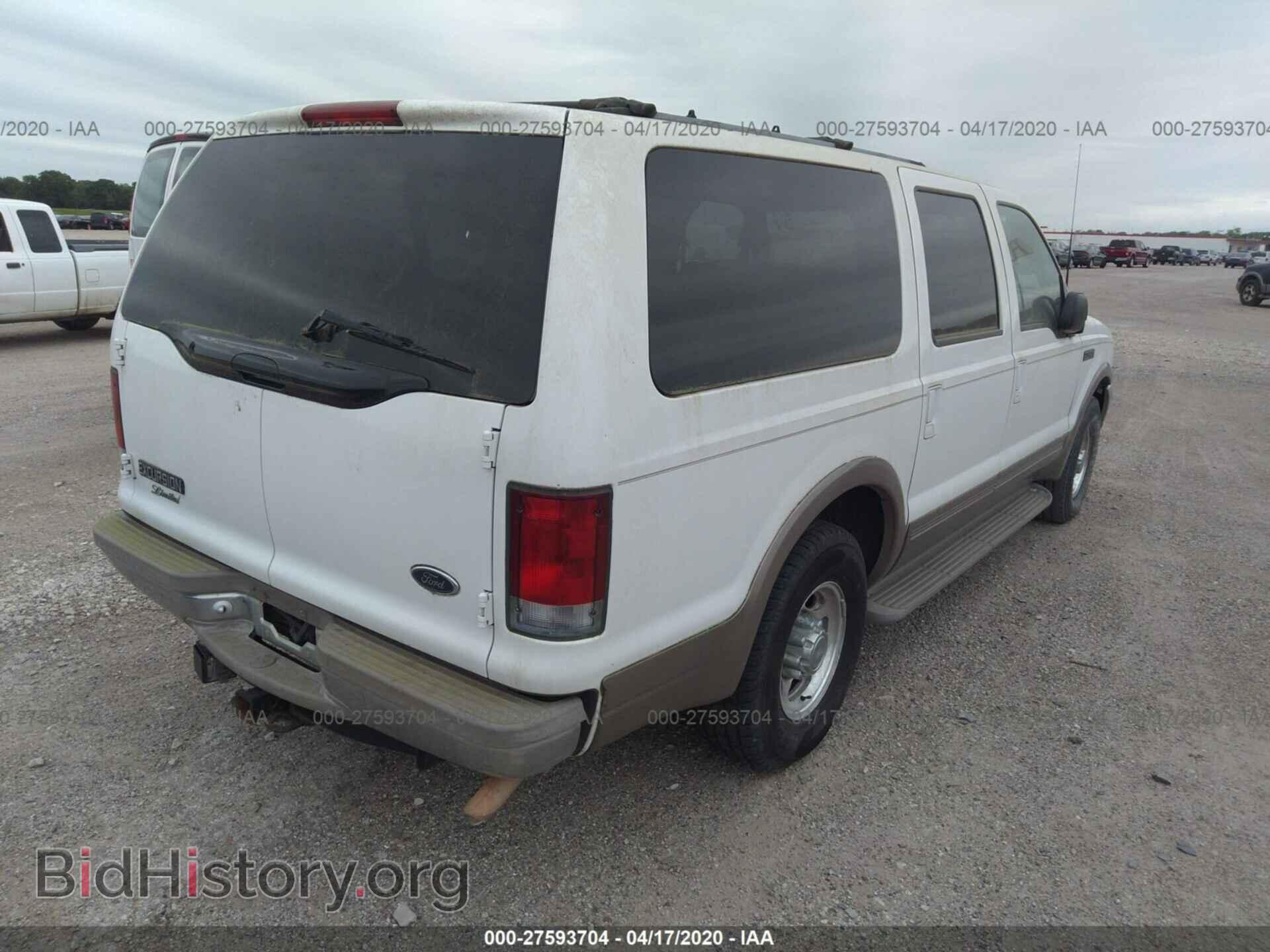 2000 FORD EXCURSION - VIN: 1FMNU42L2YEA38137 - Photo 4