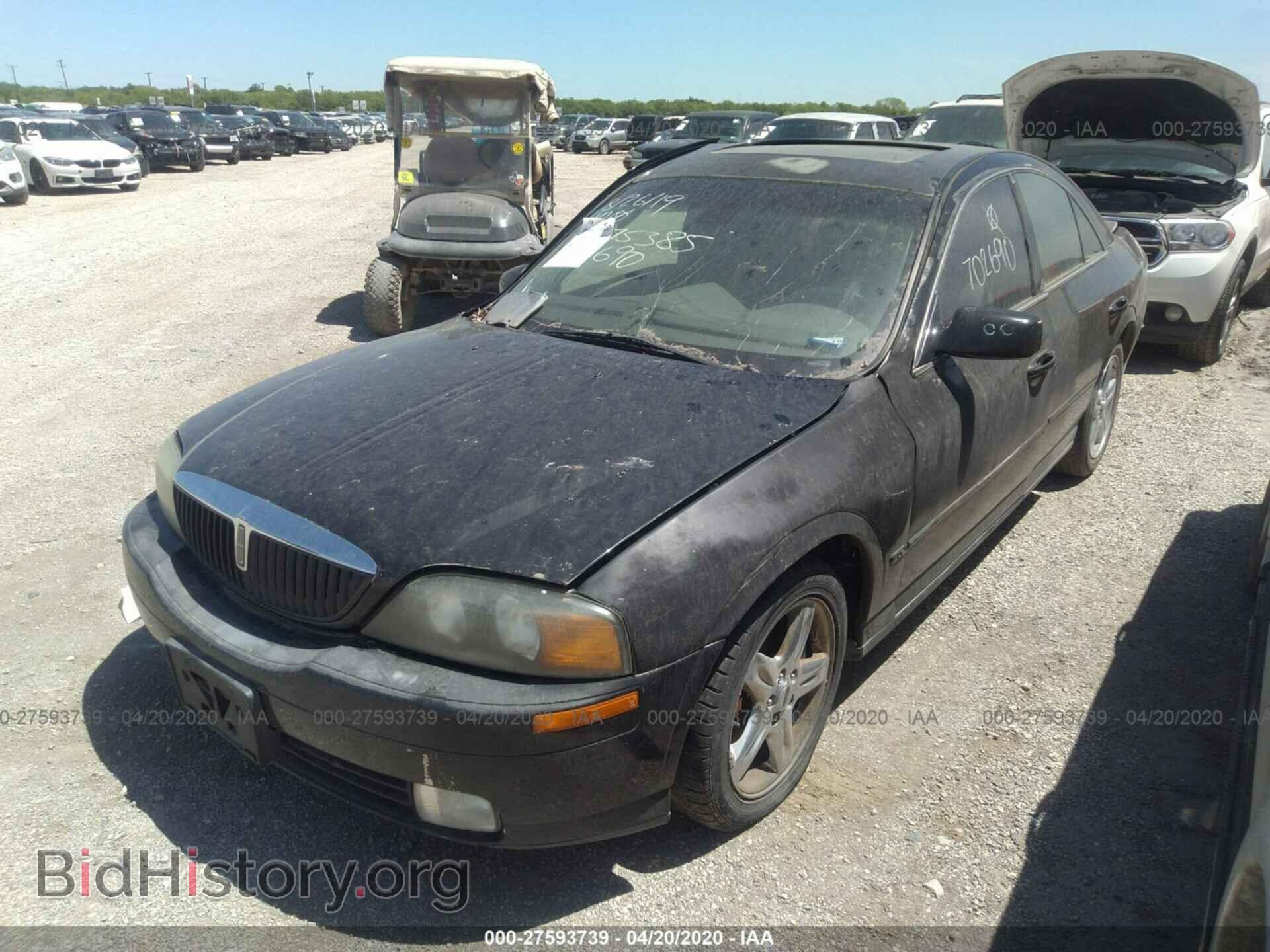 2001 LINCOLN LS - VIN: 1LNHM87A51Y702690 - Фото 2