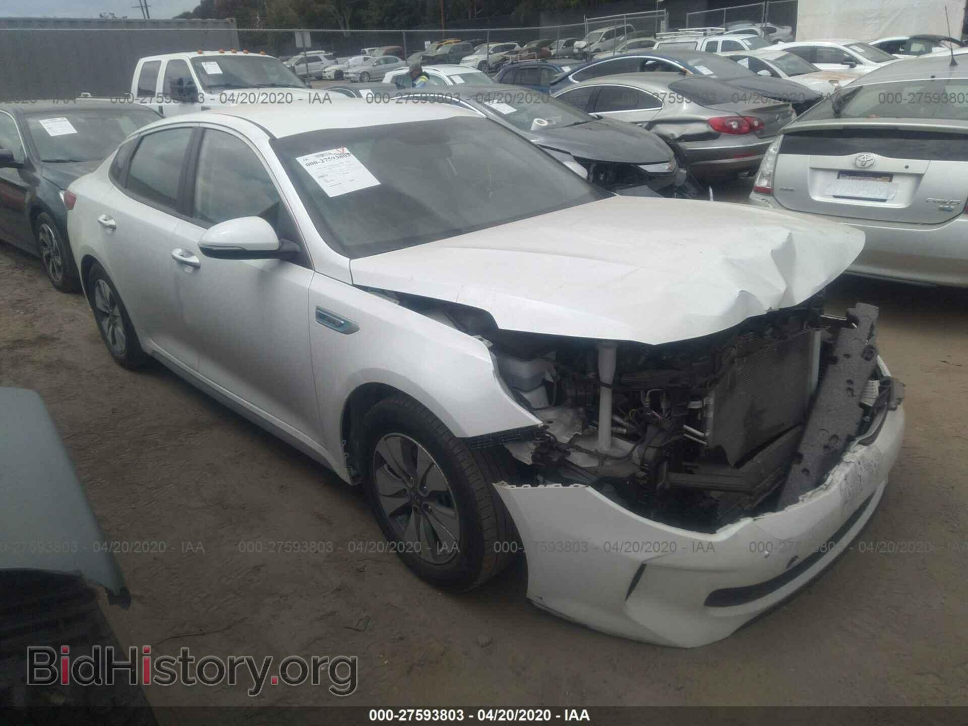 Фотография KNAGT4LE2H5014384 - KIA OPTIMA 2017