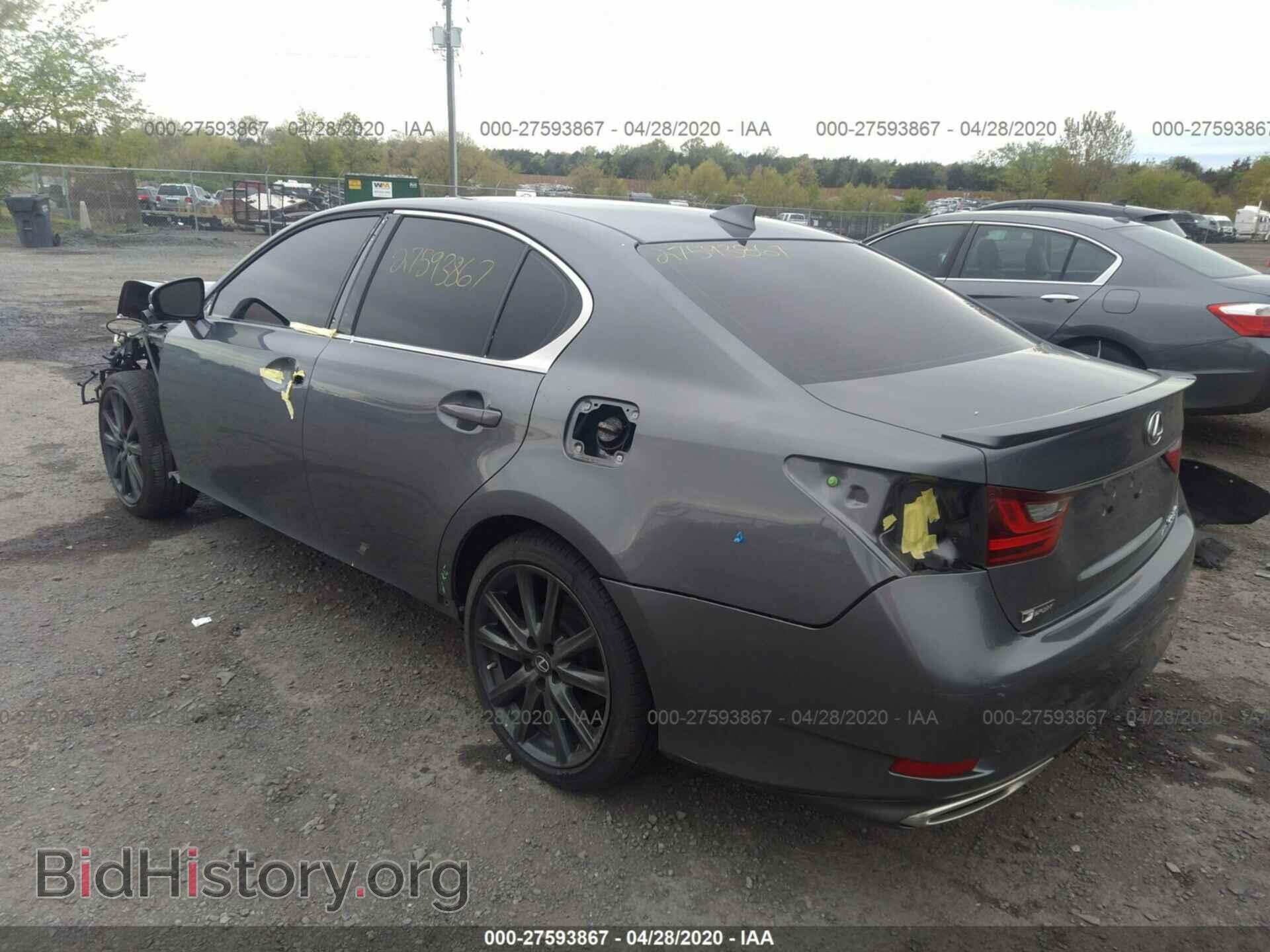 2015 LEXUS GS 350 - VIN: JTHCE1BL5FA009015 - Фото 3