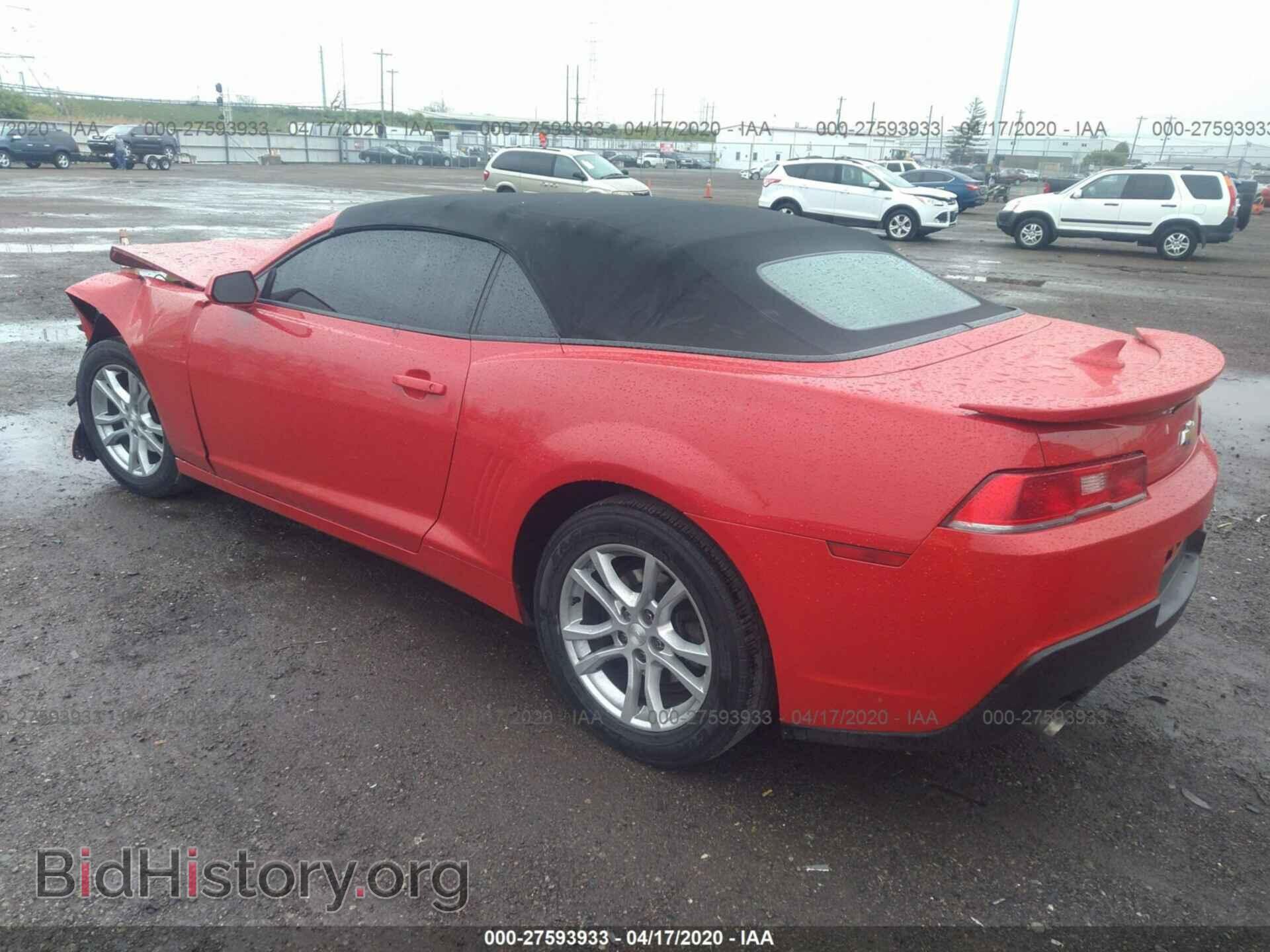 2014 CHEVROLET CAMARO - VIN: 2G1FB3D39E9135509 - Фото 3