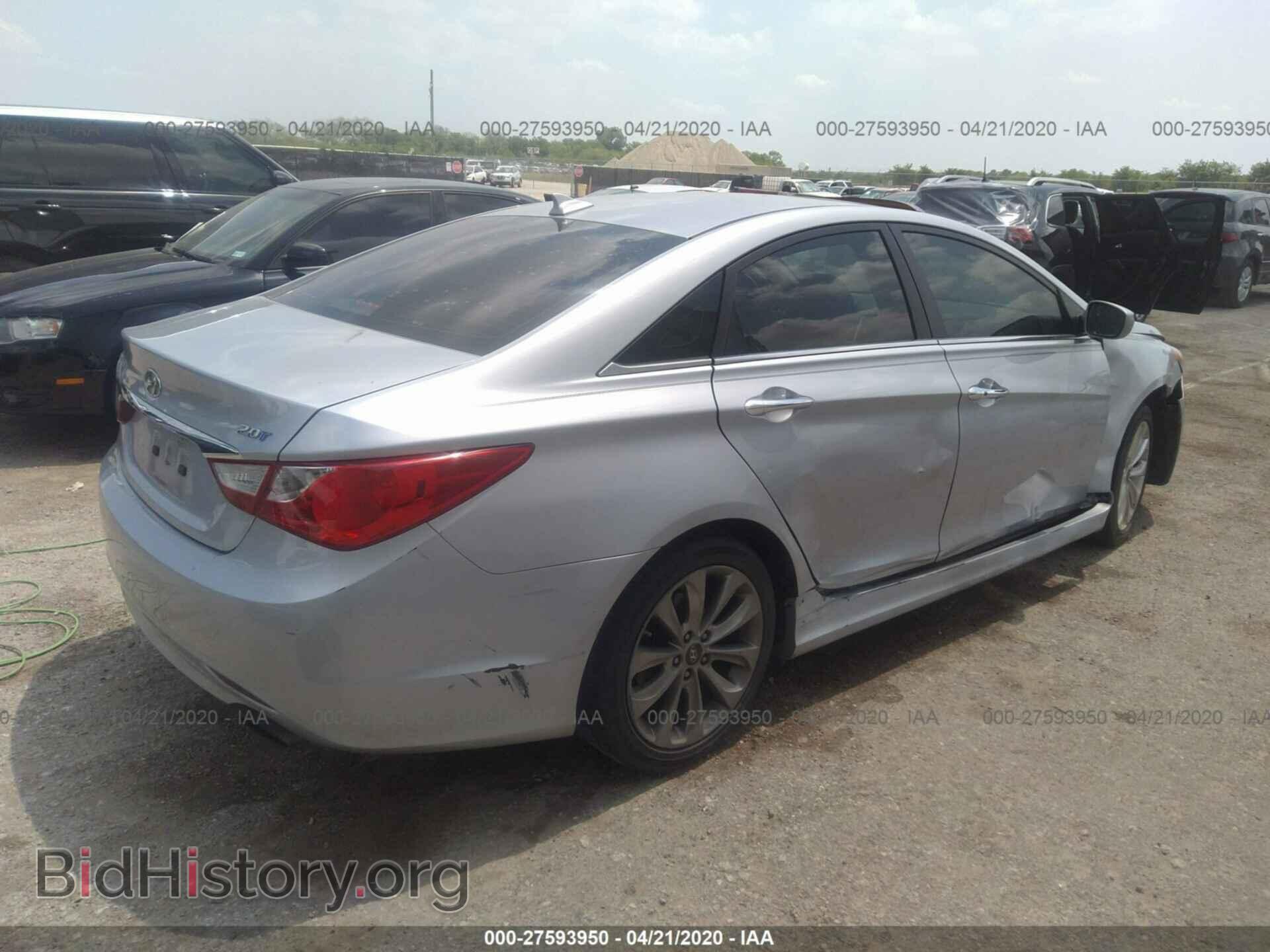 2012 HYUNDAI SONATA - VIN: 5NPEC4AB3CH398879 - Фото 4