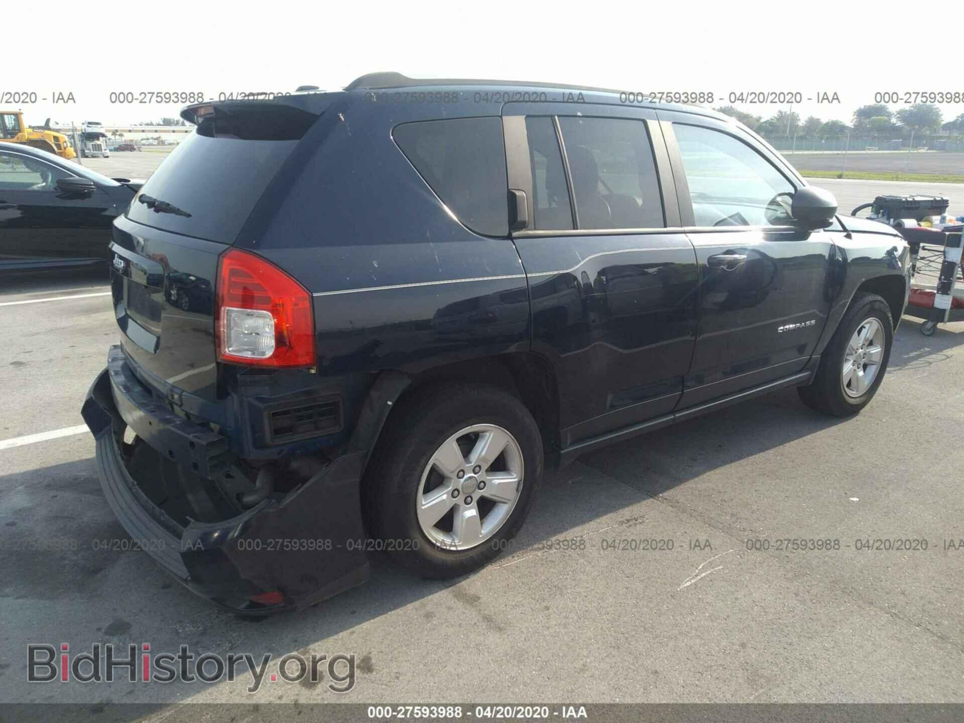 2013 JEEP COMPASS - VIN: 1C4NJCBA2DD265768 - Фото 4