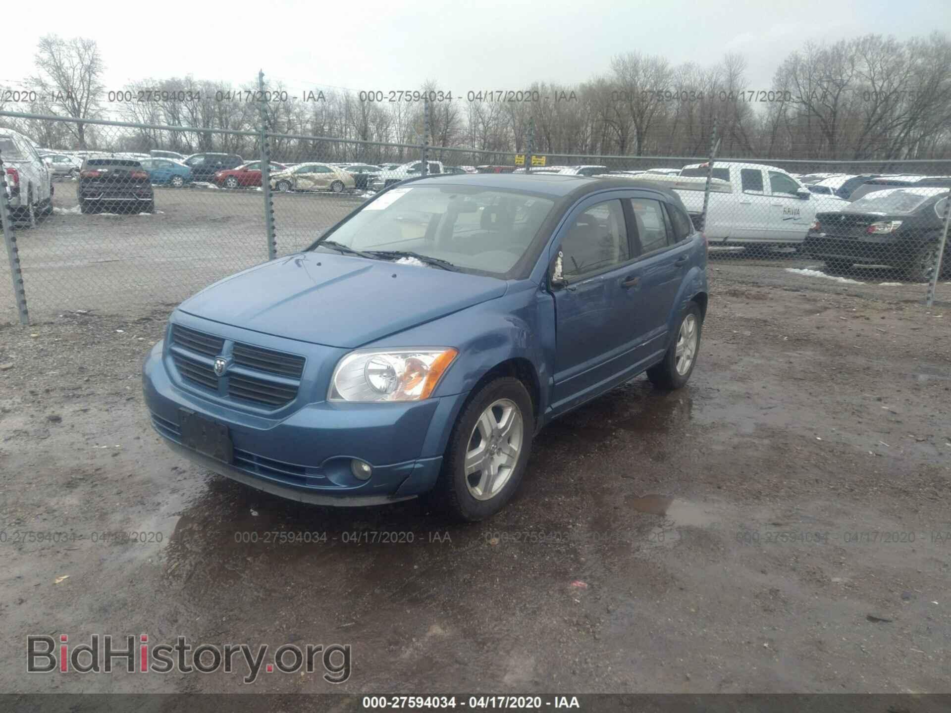 2007 DODGE CALIBER - VIN: 1B3HB48B17D105063 - Фото 2