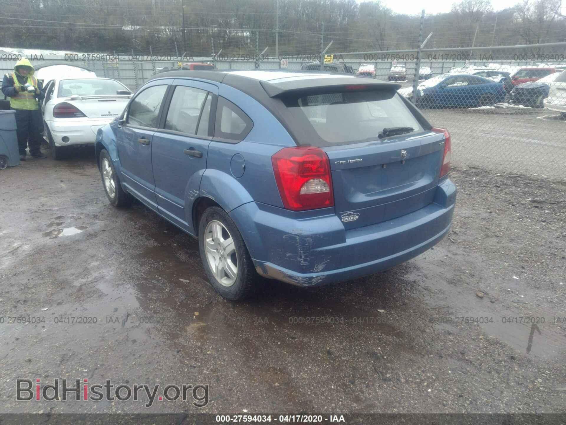 2007 DODGE CALIBER - VIN: 1B3HB48B17D105063 - Фото 3