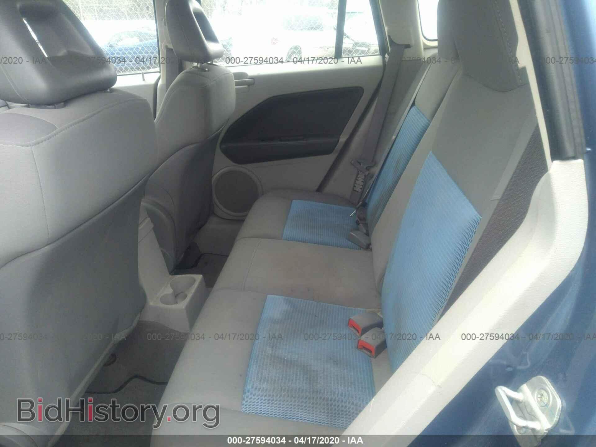 2007 DODGE CALIBER - VIN: 1B3HB48B17D105063 - Фото 8