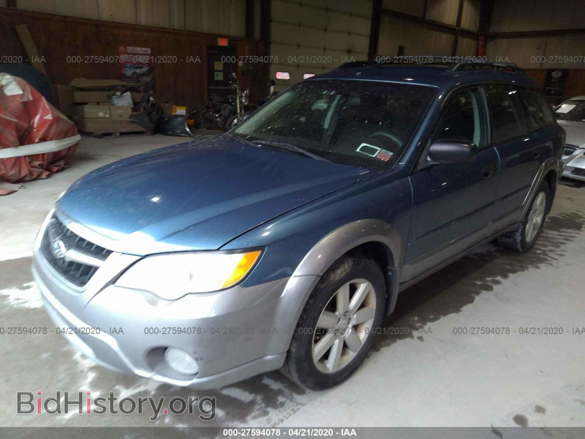 2009 SUBARU OUTBACK - VIN: 4S4BP61C397338721 - Photo 2