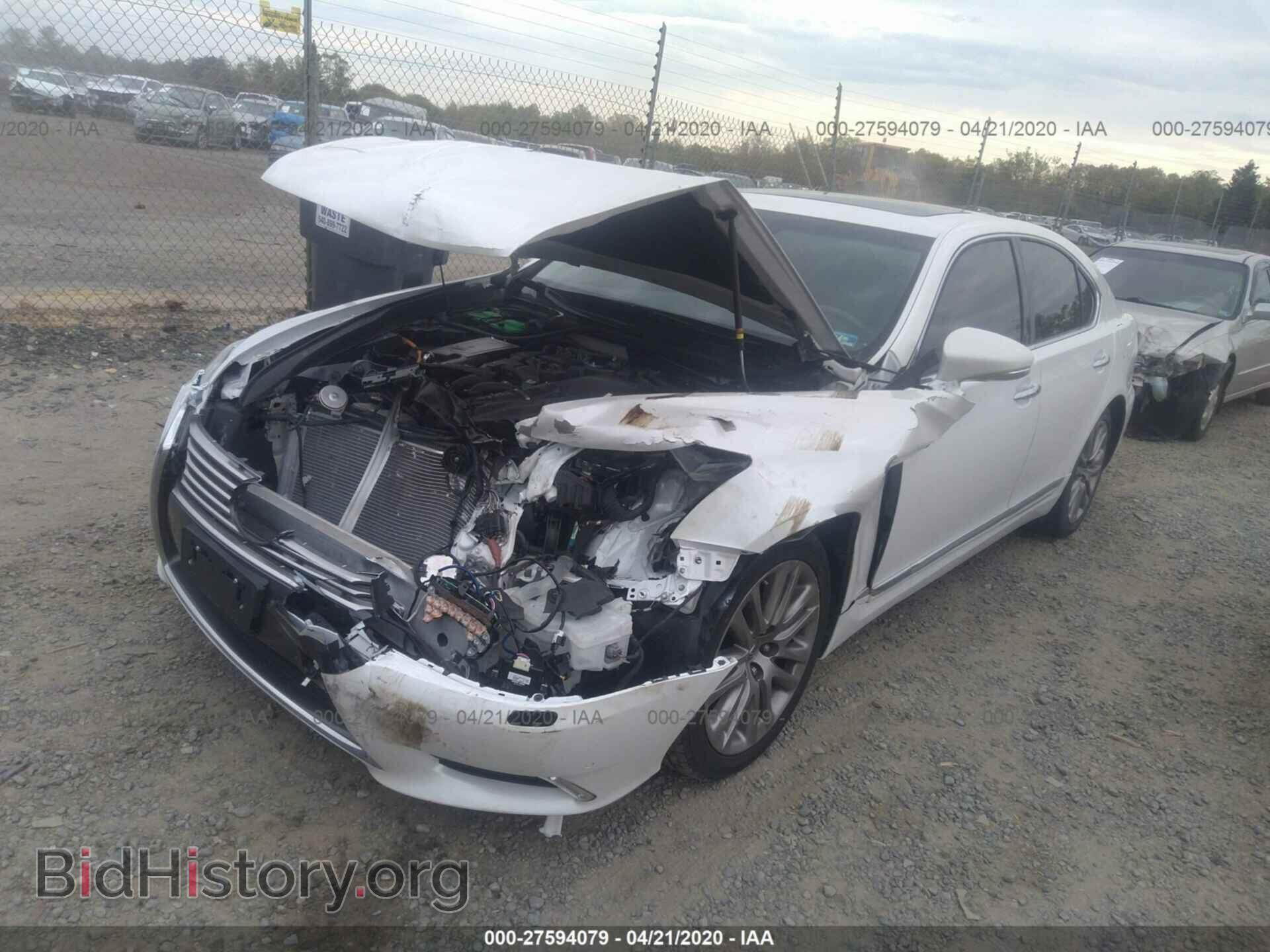 2017 LEXUS LS - VIN: JTHBL5EFXH5144971 - Фото 2