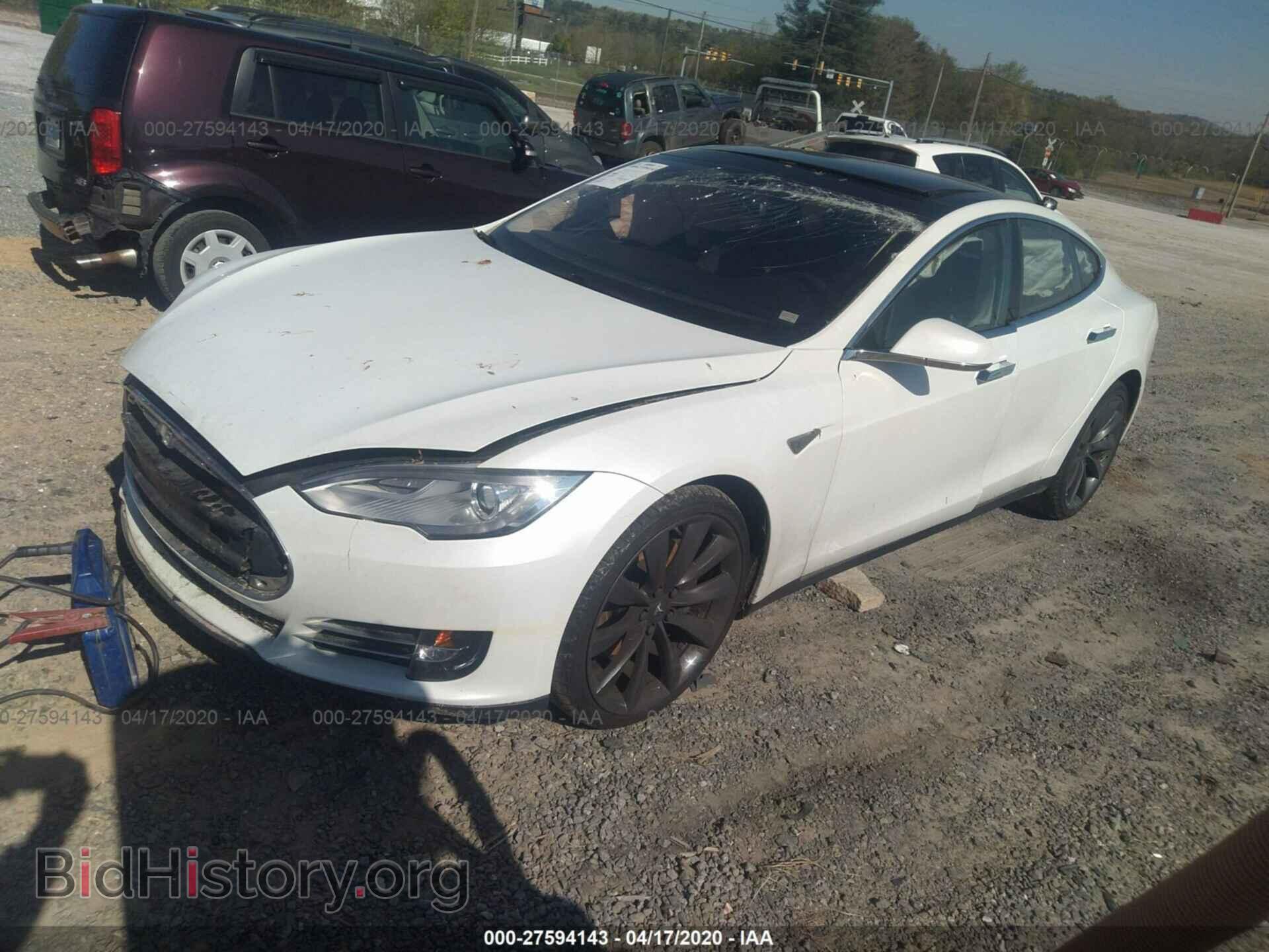 2013 TESLA MODEL S - VIN: 5YJSA1DP0DFP13359 - Photo 2
