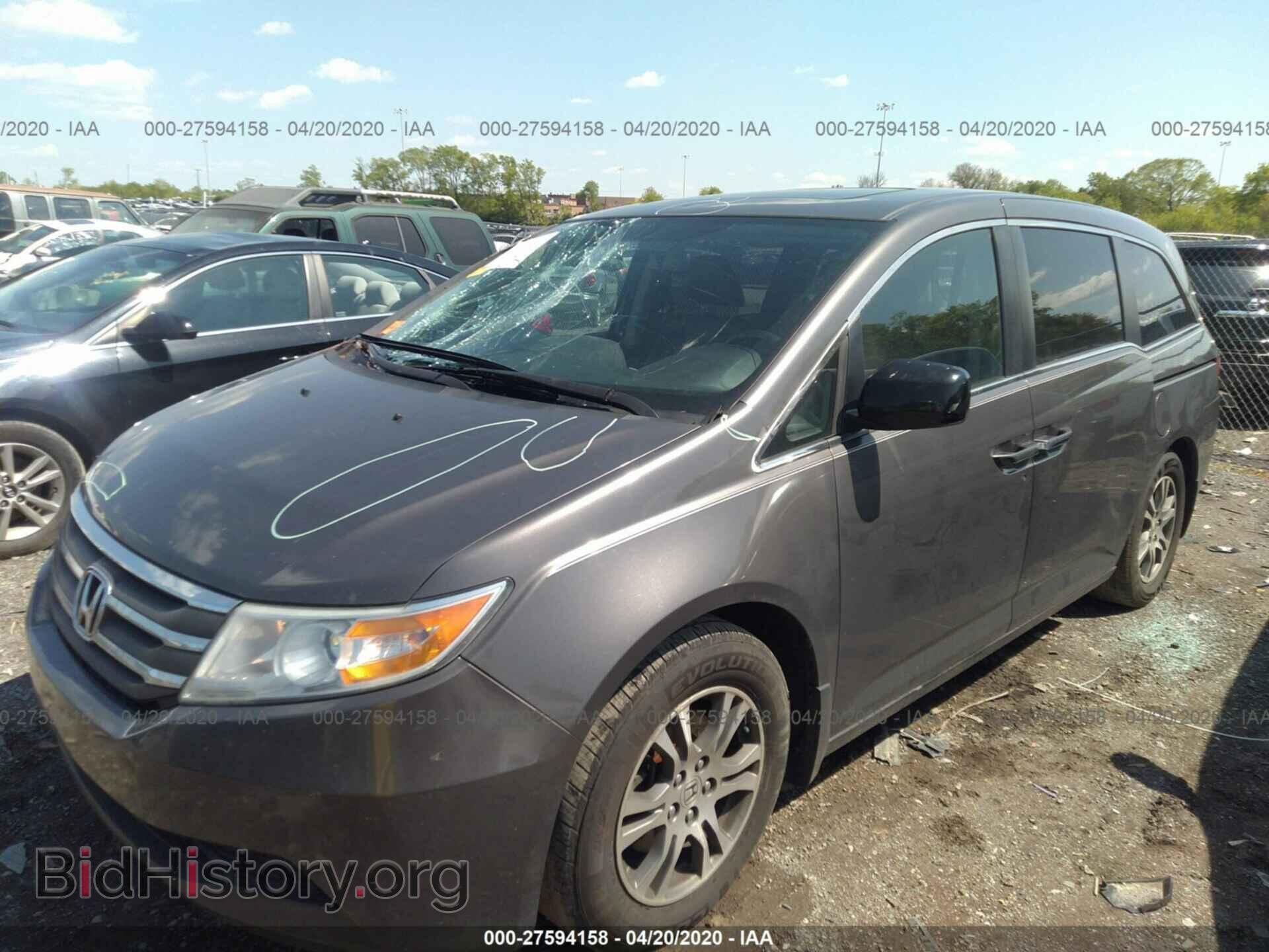 2013 HONDA ODYSSEY - VIN: 5FNRL5H64DB040464 - Фото 2