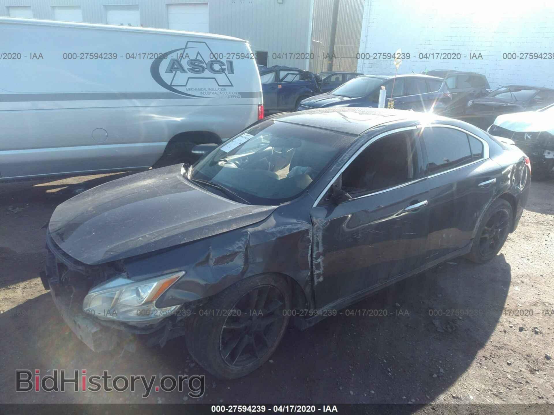 2011 NISSAN MAXIMA - VIN: 1N4AA5AP2BC835485 - Фото 2