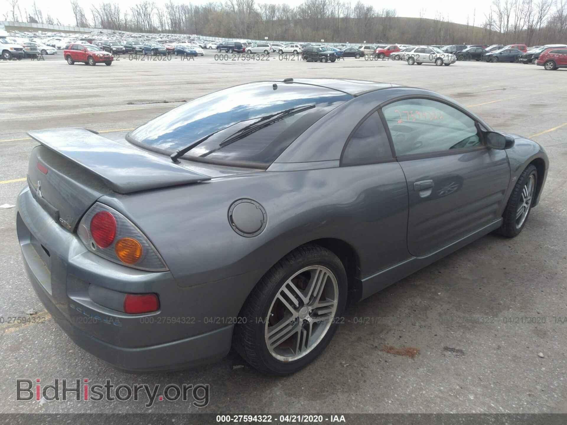 2003 MITSUBISHI ECLIPSE - VIN: 4A3AC74H03E158444 - Фото 4