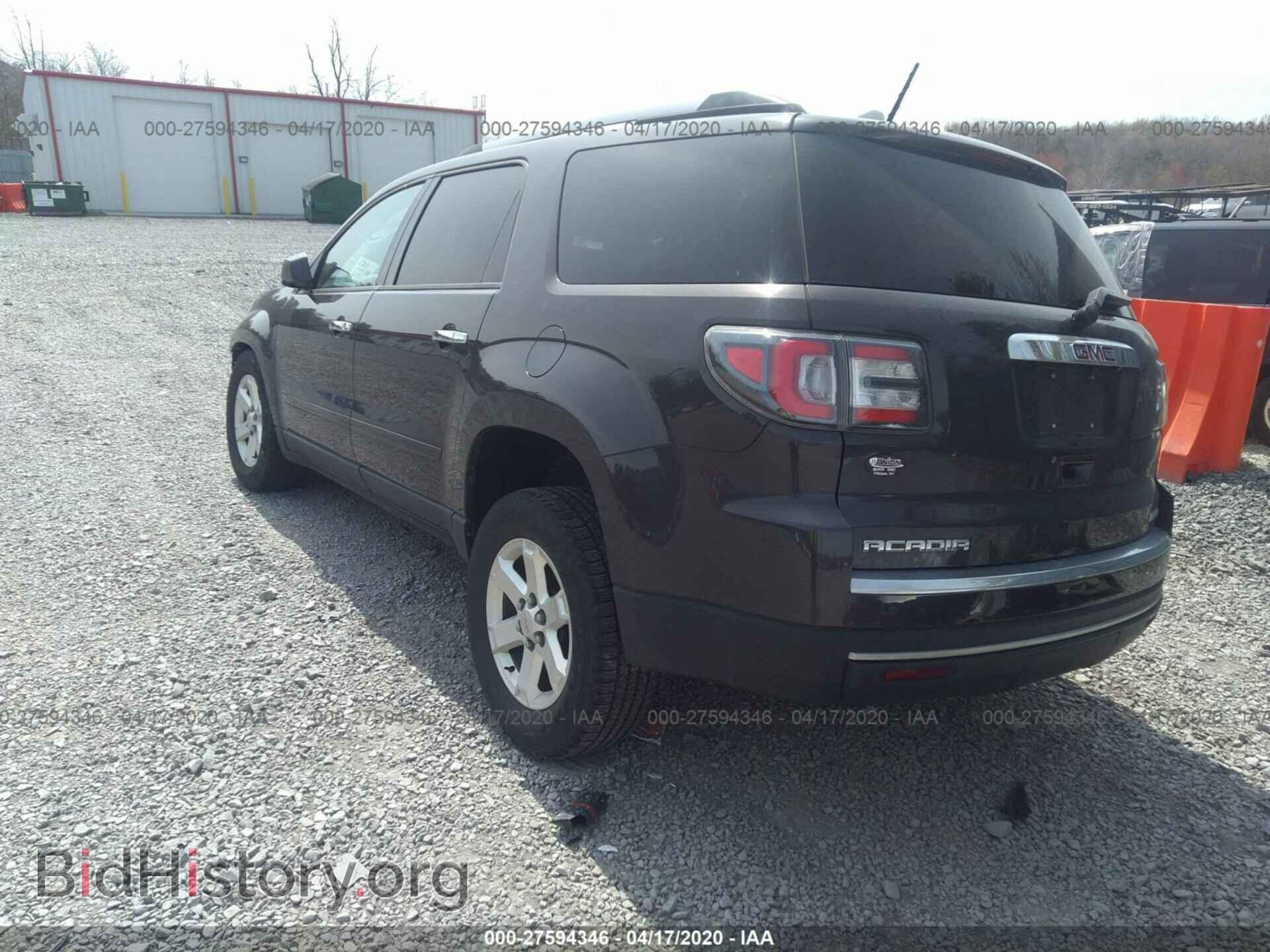 2016 GMC ACADIA - VIN: 1GKKVNED9GJ247061 - Фото 3