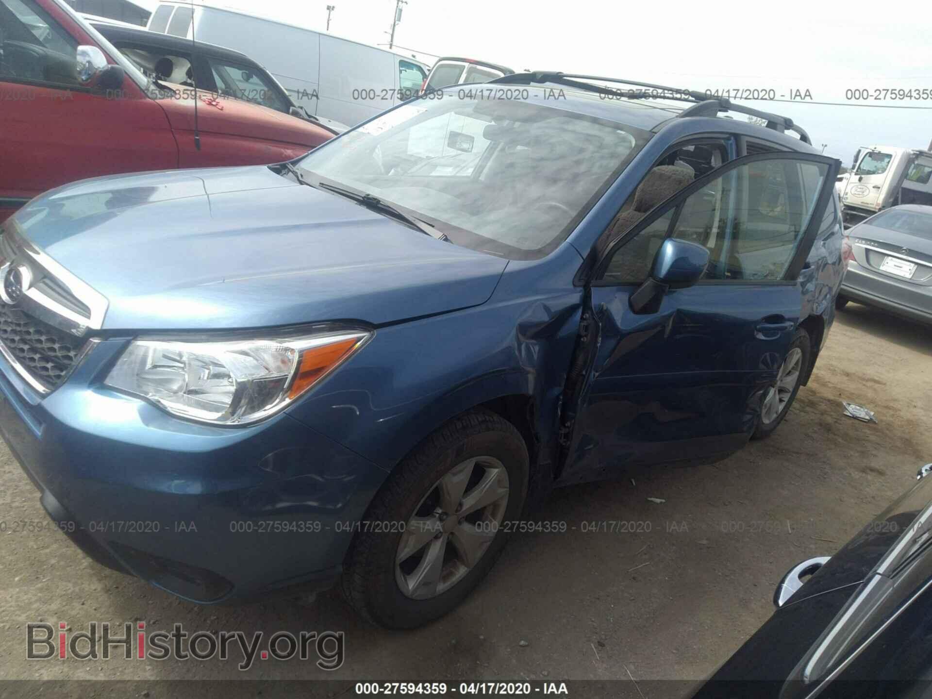 2016 SUBARU FORESTER - VIN: JF2SJADC4GG404485 - Фото 2