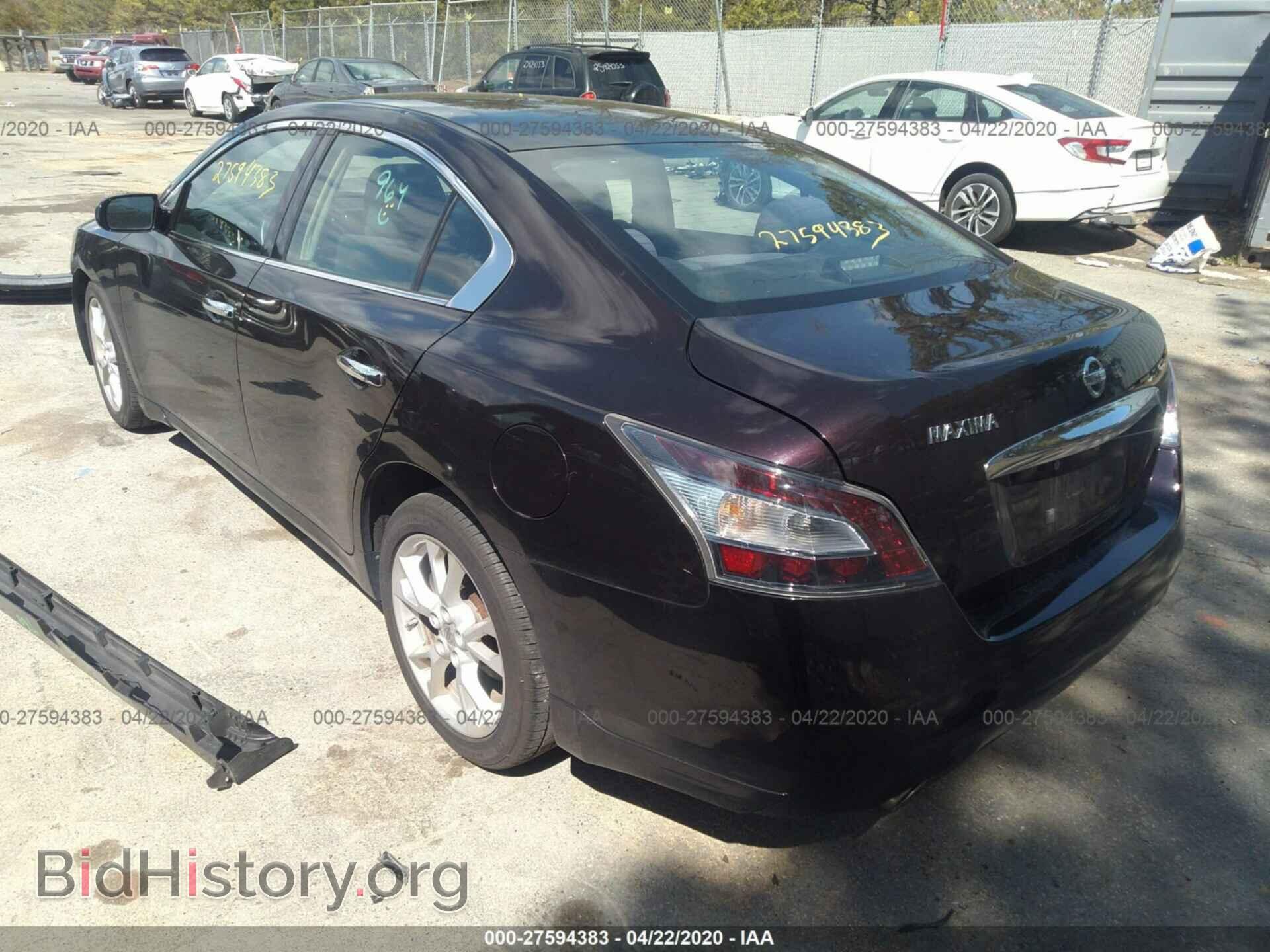 2014 NISSAN MAXIMA - VIN: 1N4AA5AP8EC465177 - Фото 3