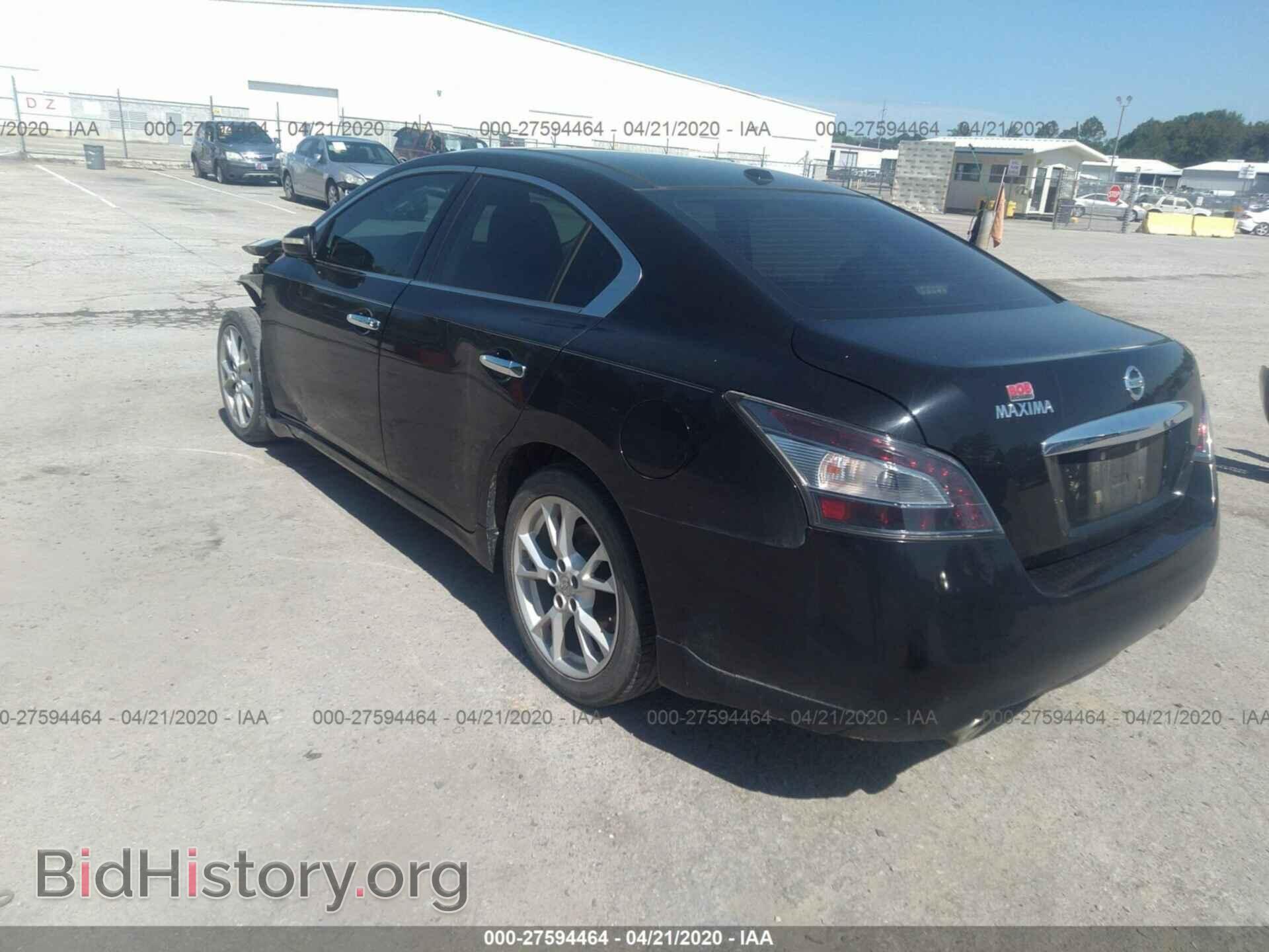2012 NISSAN MAXIMA - VIN: 1N4AA5AP1CC847158 - Фото 3