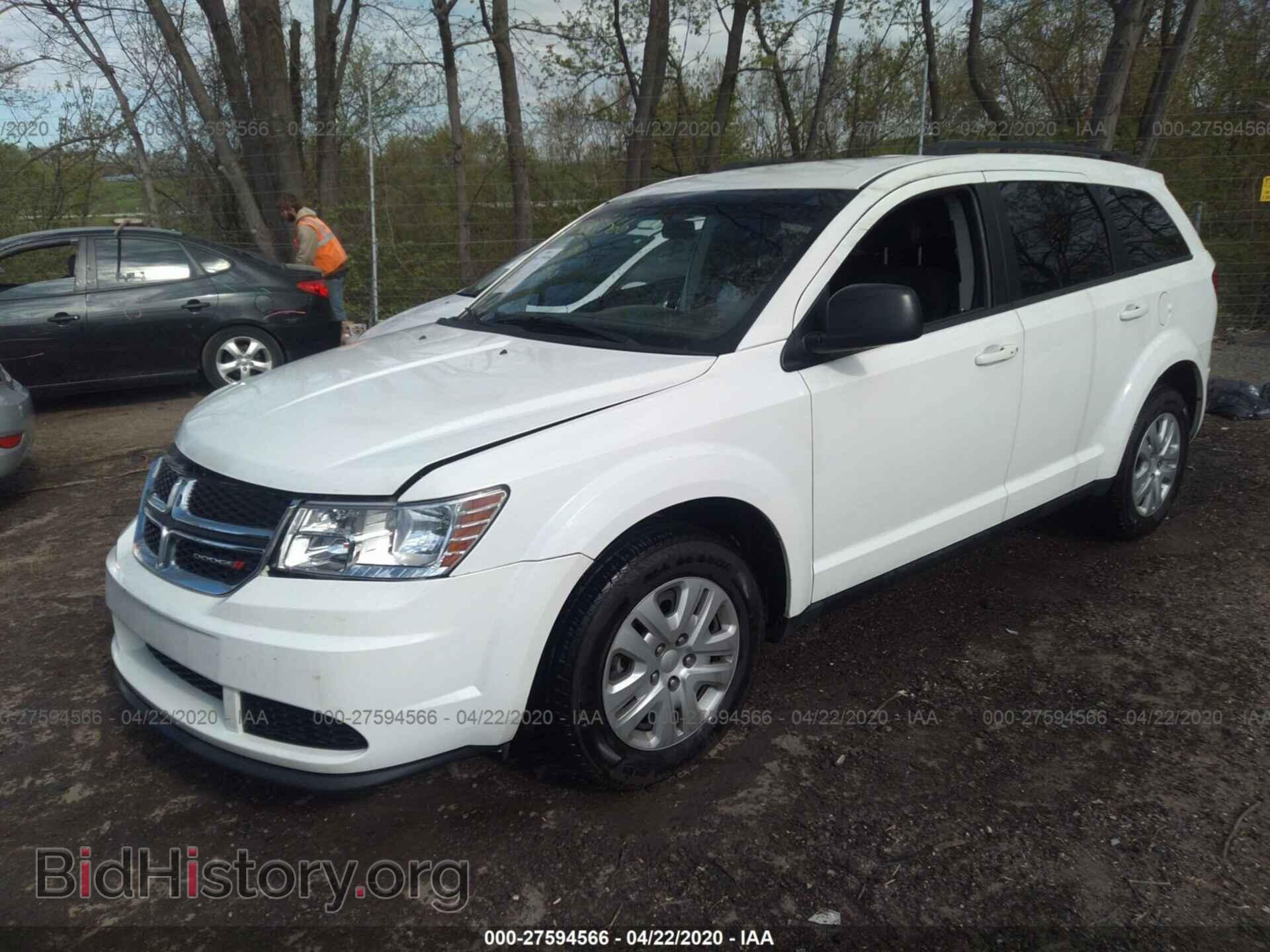 2016 DODGE JOURNEY - VIN: 3C4PDCAB8GT109419 - Фото 2