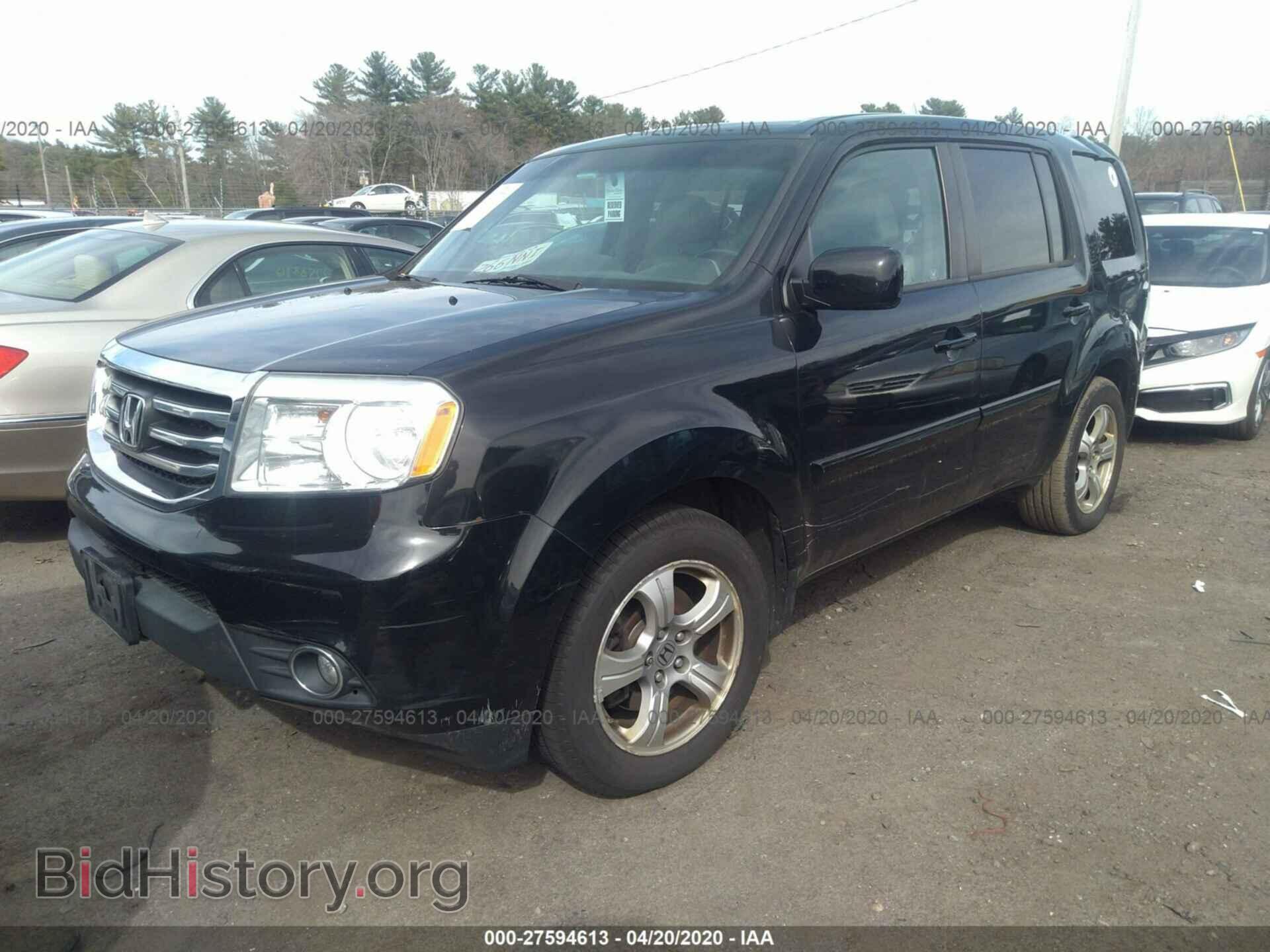 2012 HONDA PILOT - VIN: 5FNYF4H56CB042137 - Photo 2