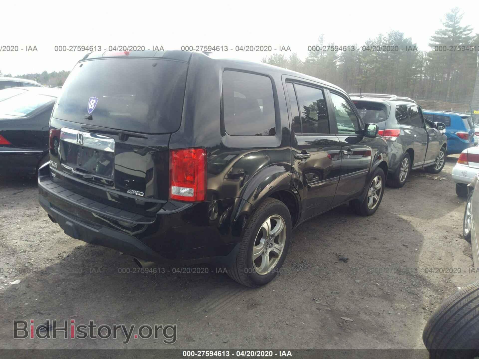 2012 HONDA PILOT - VIN: 5FNYF4H56CB042137 - Photo 4