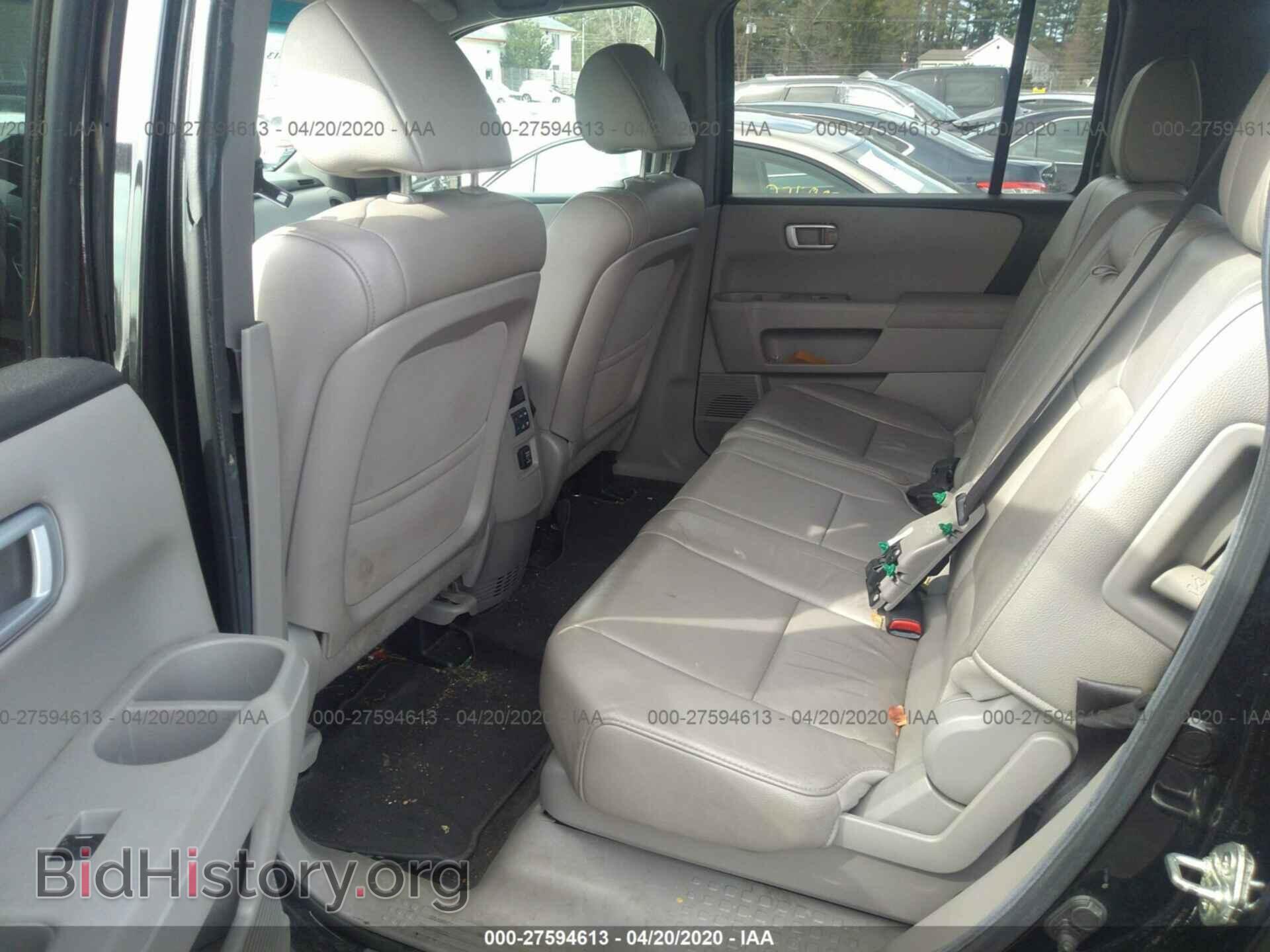 2012 HONDA PILOT - VIN: 5FNYF4H56CB042137 - Photo 8
