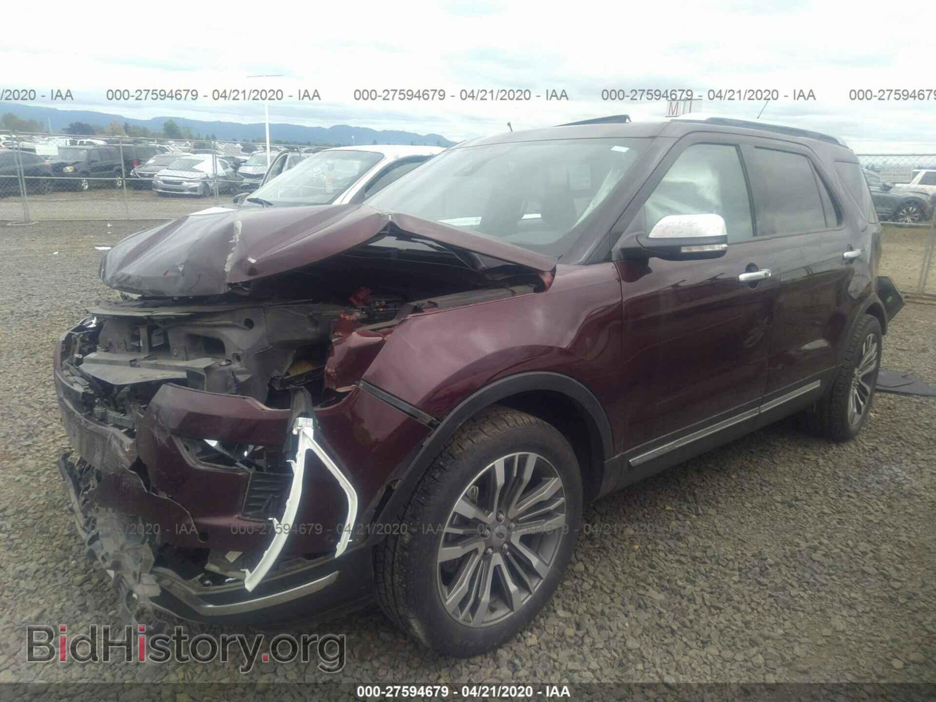 2018 FORD EXPLORER - VIN: 1FM5K8HT9JGA14982 - Фото 2