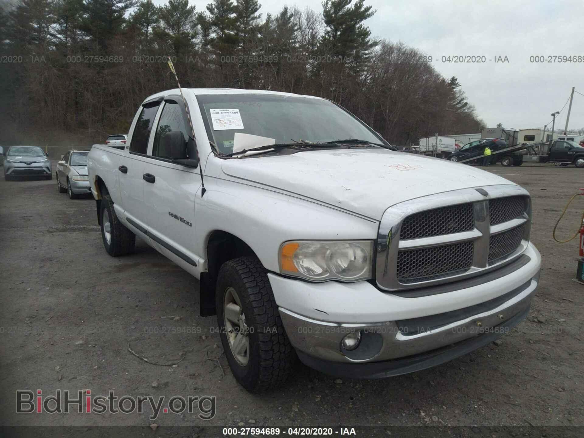 Photo 3D7HU18NX2G135410 - DODGE RAM 1500 2002