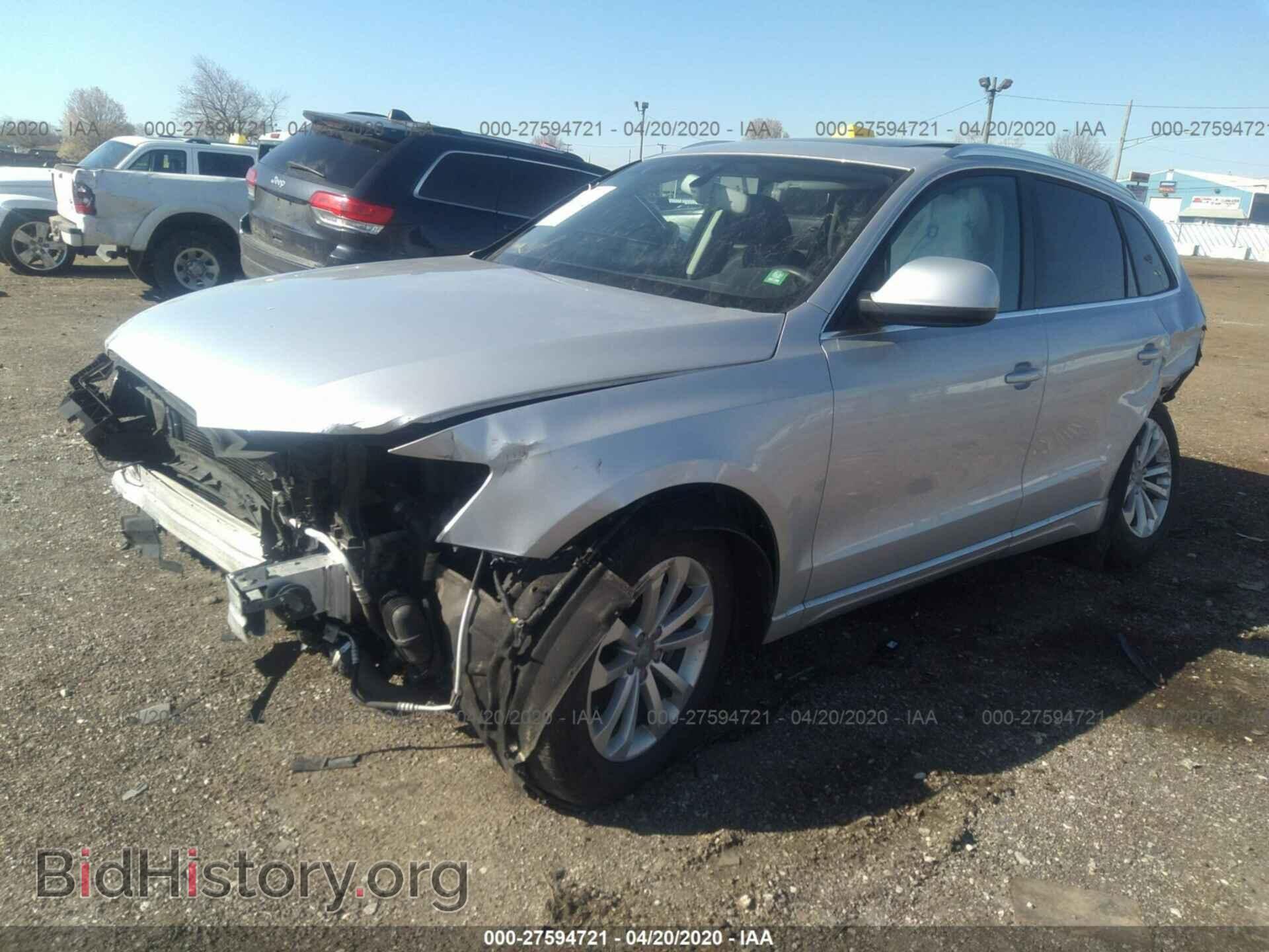 2014 AUDI Q5 - VIN: WA1LFAFP7EA060441 - Фото 2