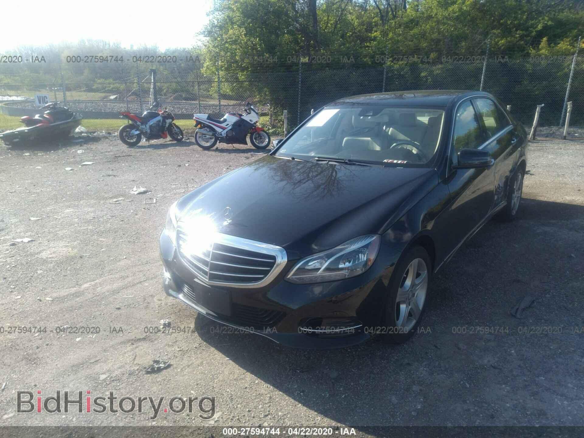 2014 MERCEDES-BENZ E - VIN: WDDHF8JB0EA792609 - Фото 2