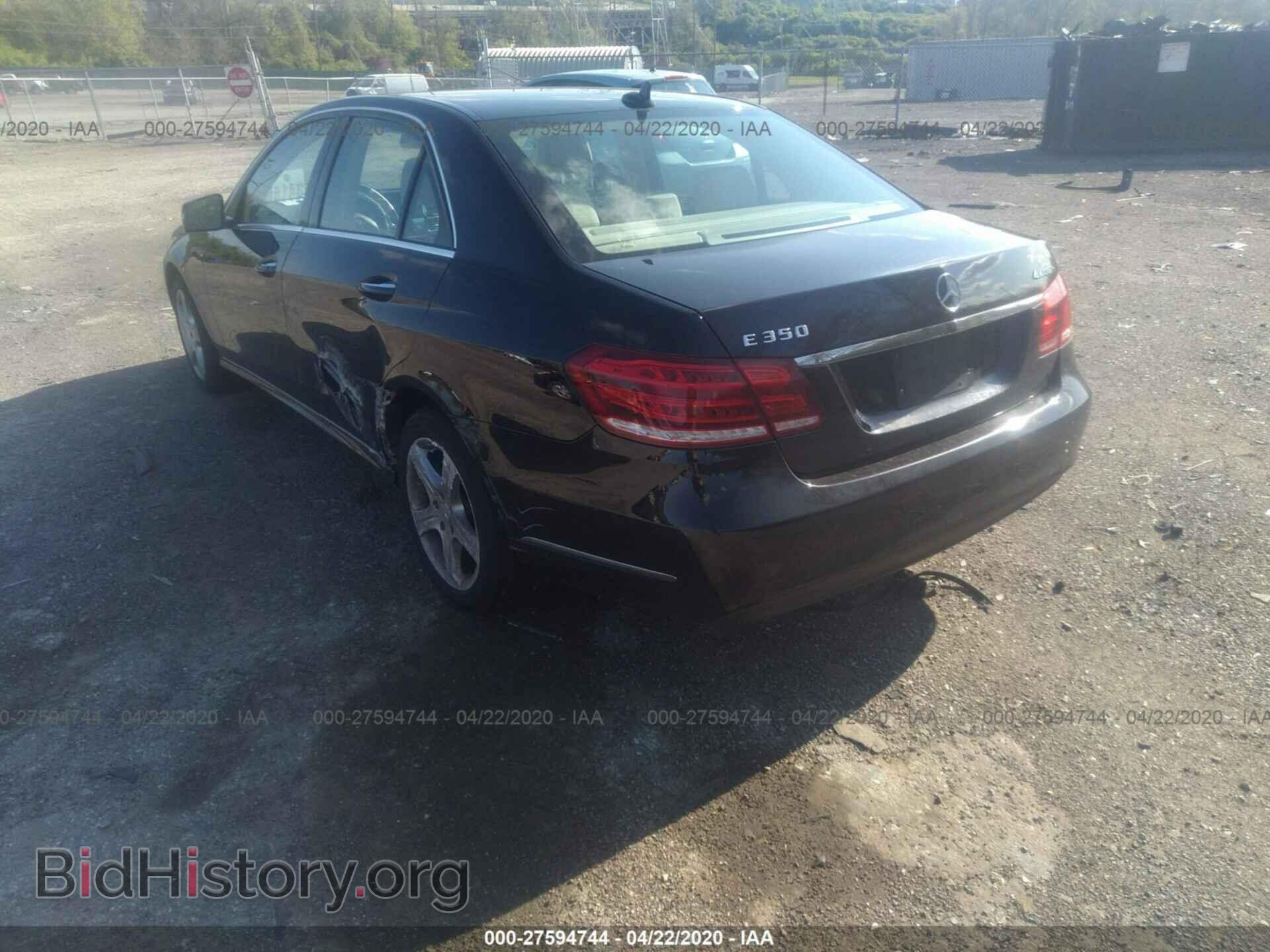 2014 MERCEDES-BENZ E - VIN: WDDHF8JB0EA792609 - Фото 3
