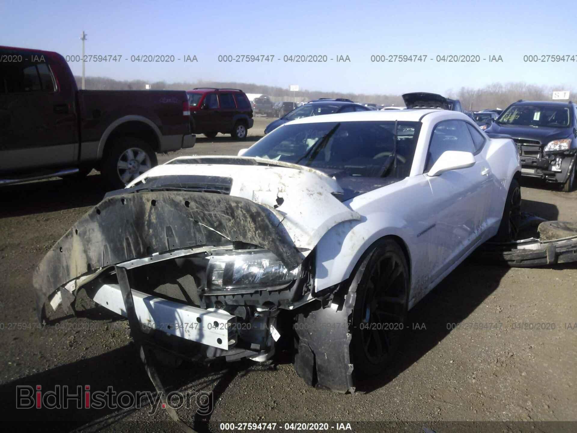 2015 CHEVROLET CAMARO - VIN: 2G1FJ1EW6F9179985 - Фото 2