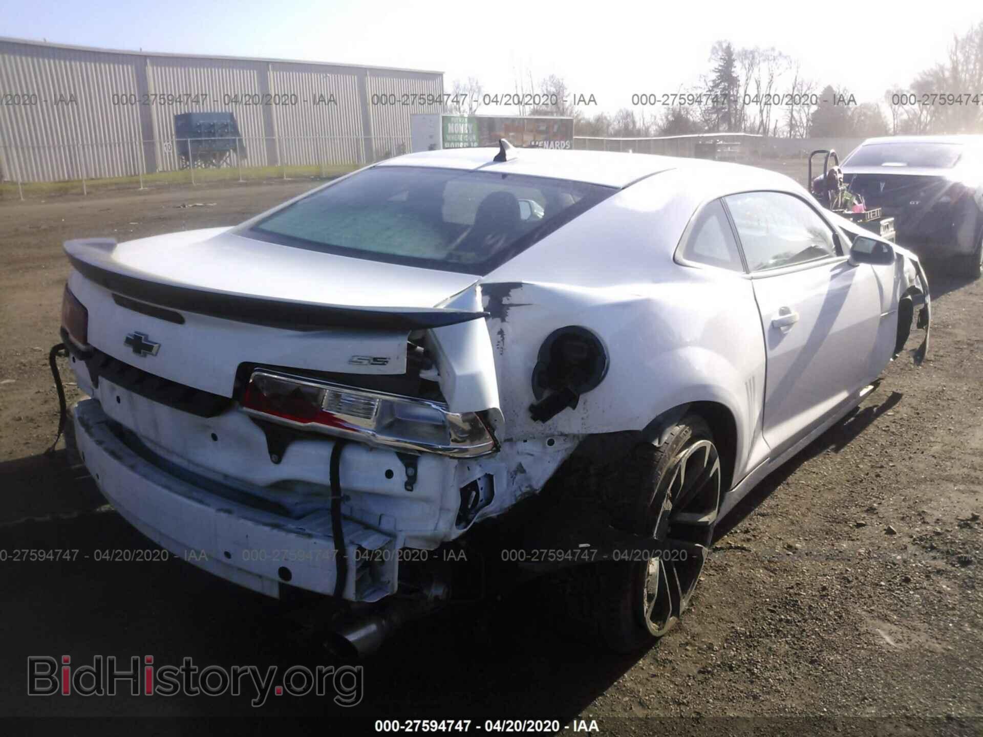 2015 CHEVROLET CAMARO - VIN: 2G1FJ1EW6F9179985 - Фото 4