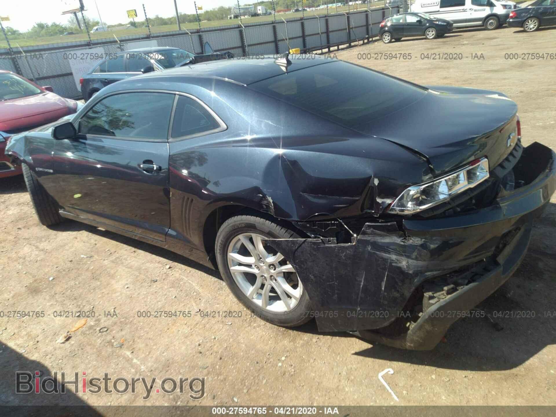 2014 CHEVROLET CAMARO - VIN: 2G1FA1E34E9244692 - Фото 3