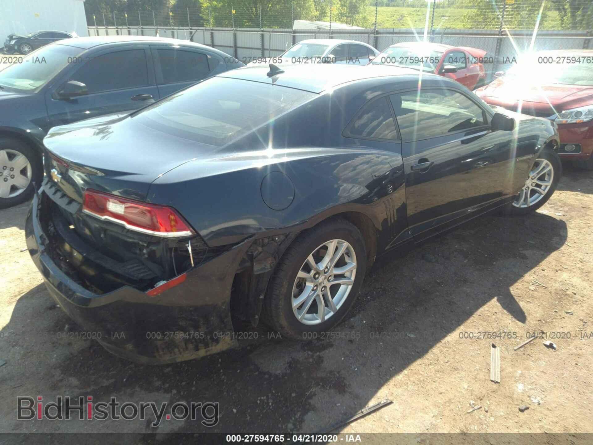 2014 CHEVROLET CAMARO - VIN: 2G1FA1E34E9244692 - Фото 4