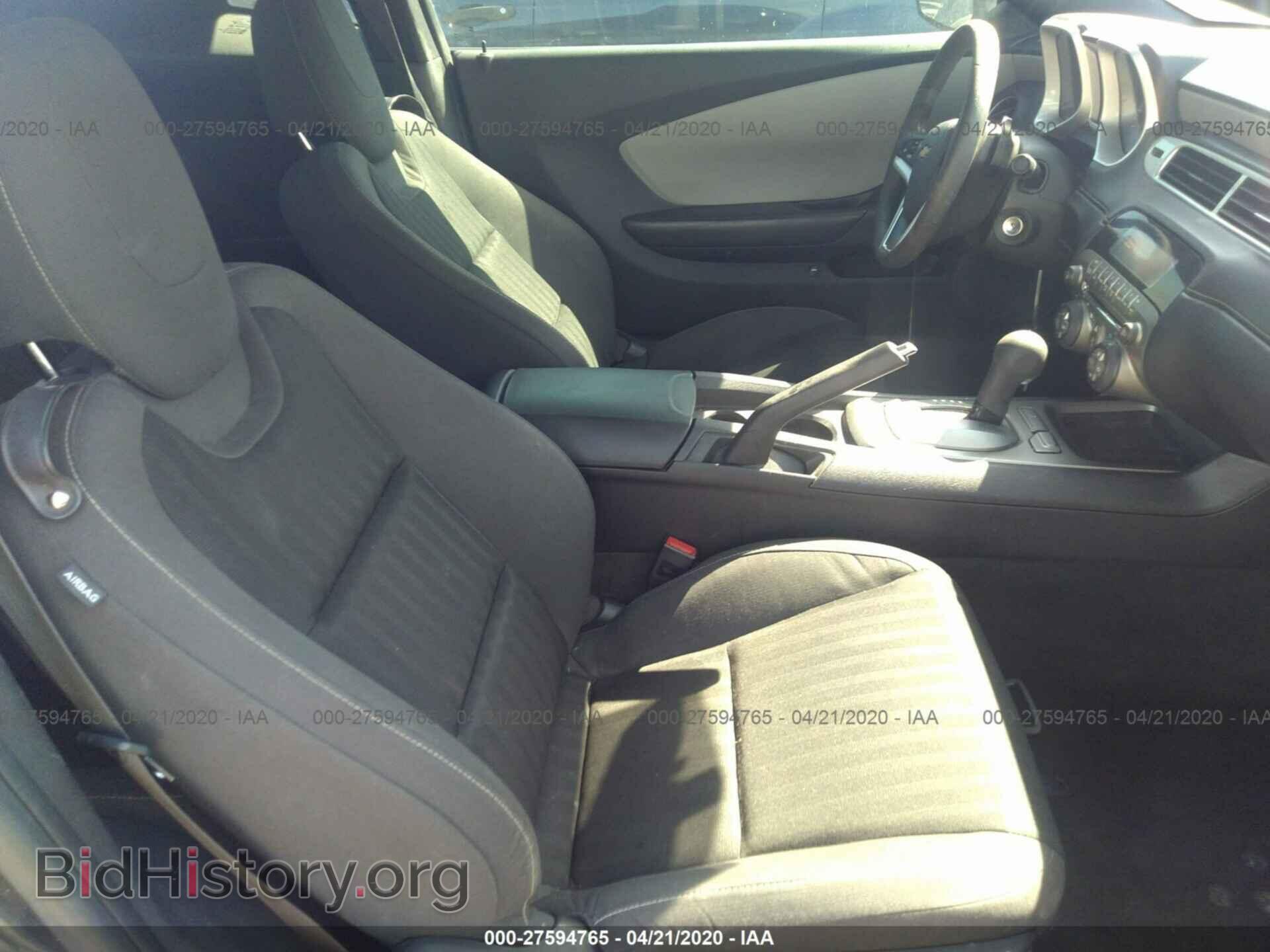 2014 CHEVROLET CAMARO - VIN: 2G1FA1E34E9244692 - Фото 5