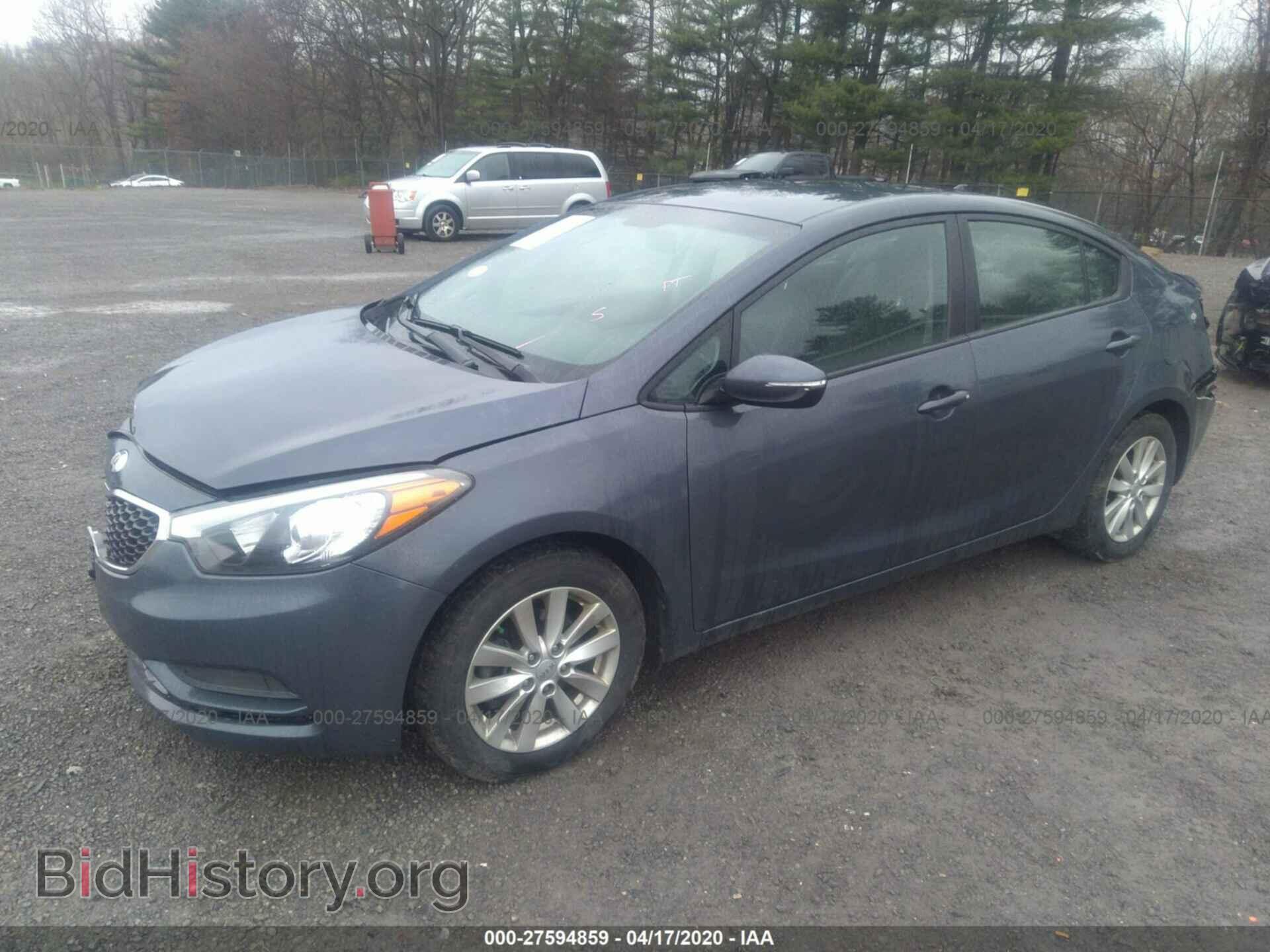 2014 KIA FORTE - VIN: KNAFX4A65E5240412 - Фото 2