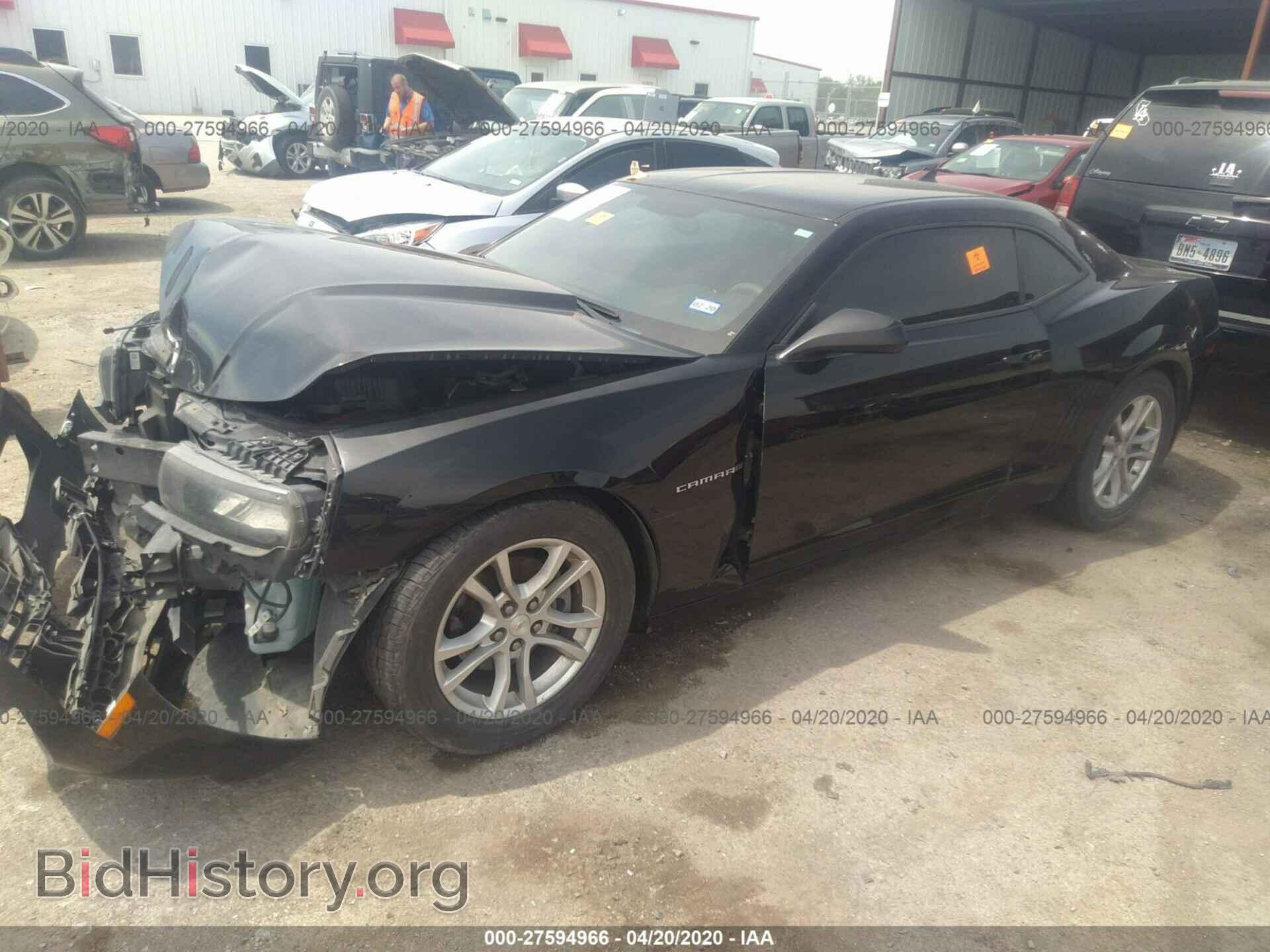 2015 CHEVROLET CAMARO - VIN: 2G1FB1E32F9291914 - Фото 2