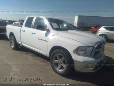2011 Dodge RAM 1500, white — VIN 1D7RB1GP3BS522015, IAAI