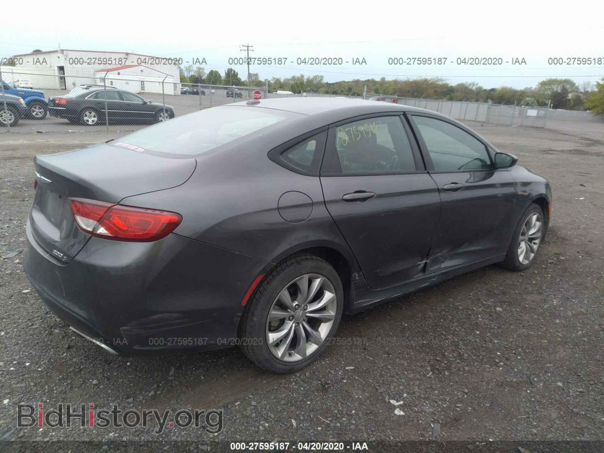 2015 CHRYSLER 200 - VIN: 1C3CCCBB1FN666529 - Фото 4