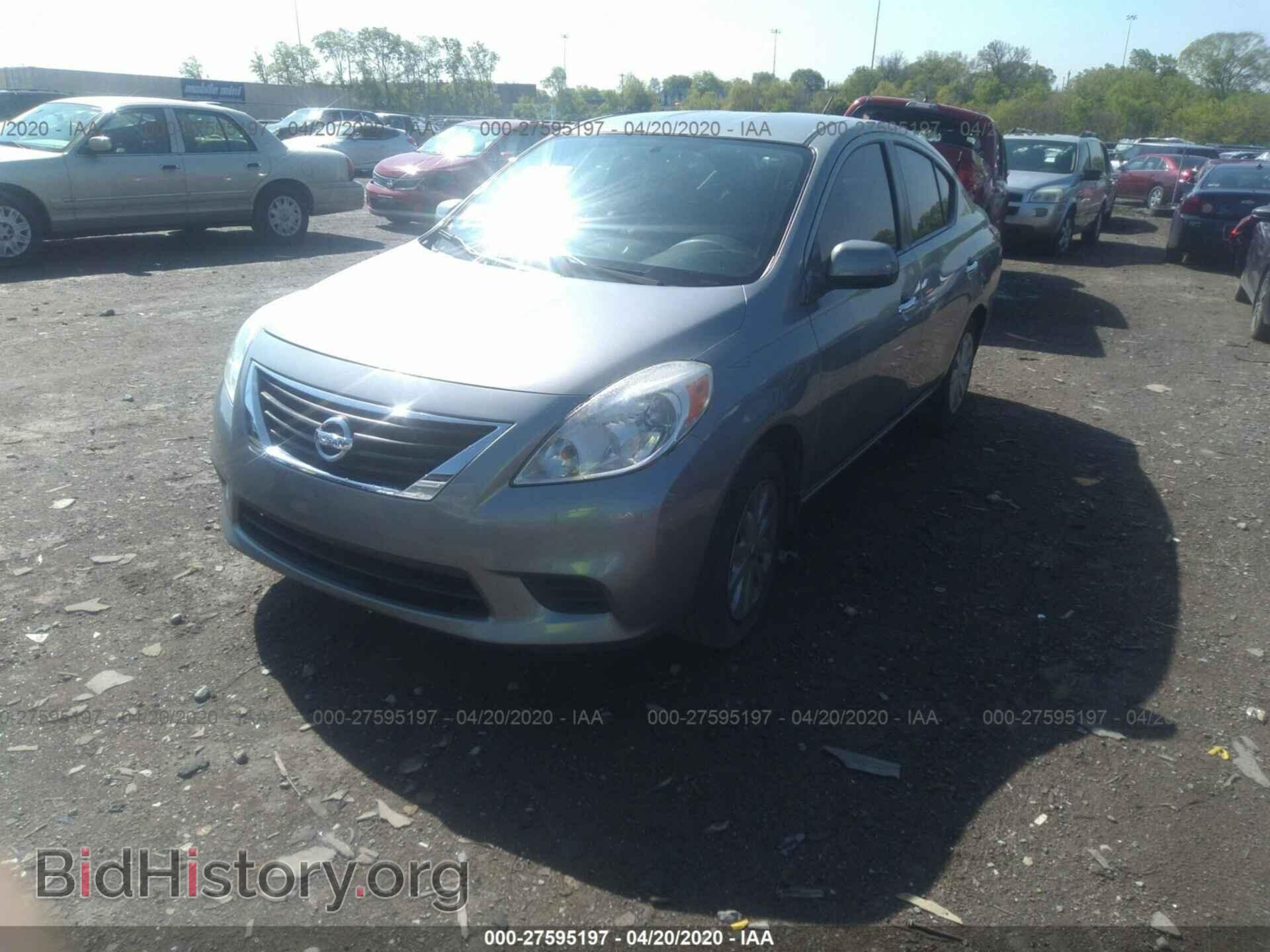 2012 NISSAN VERSA - VIN: 3N1CN7AP3CL899529 - Photo 2
