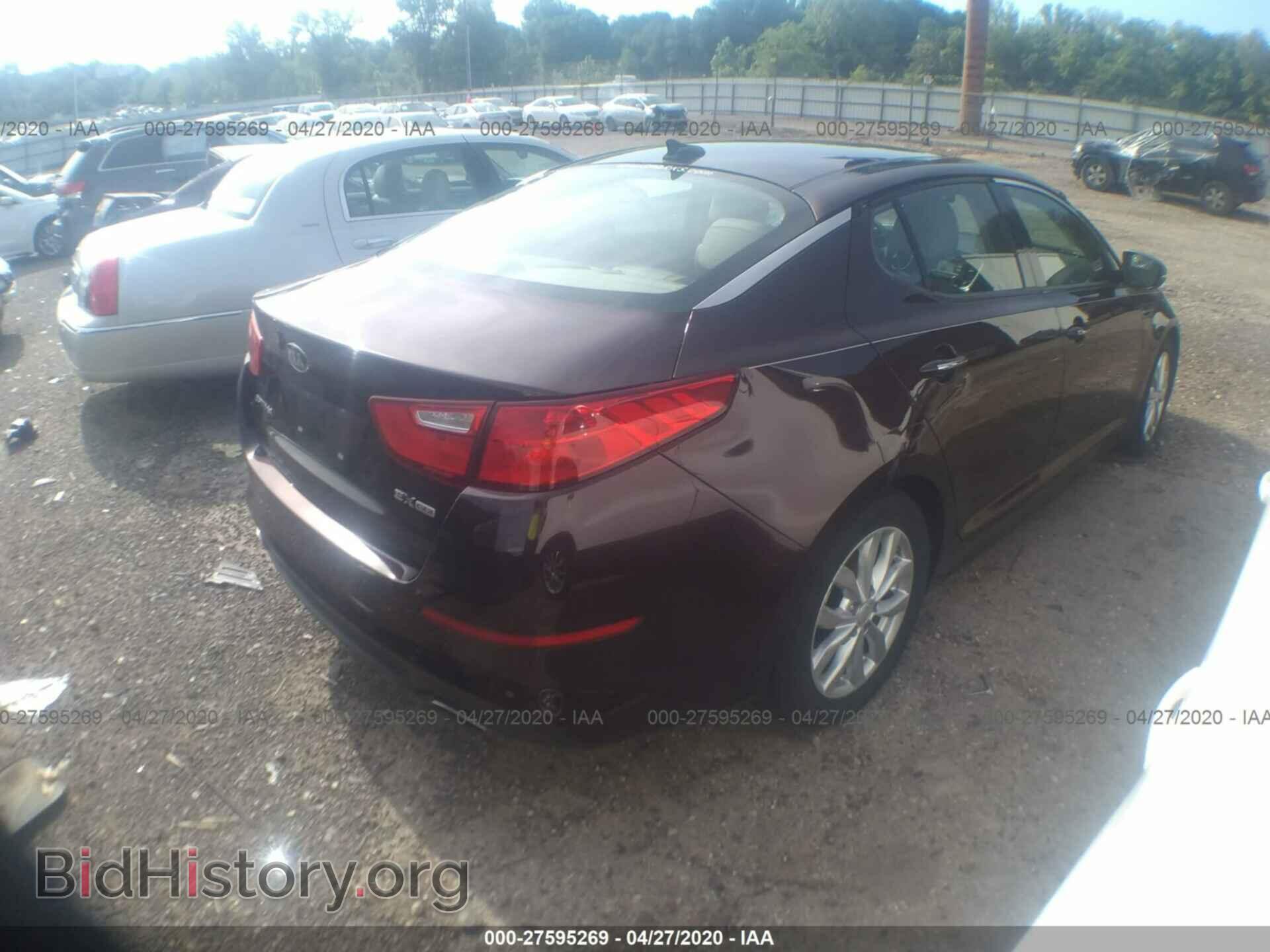 2015 KIA OPTIMA - VIN: 5XXGN4A73FG422919 - Photo 4