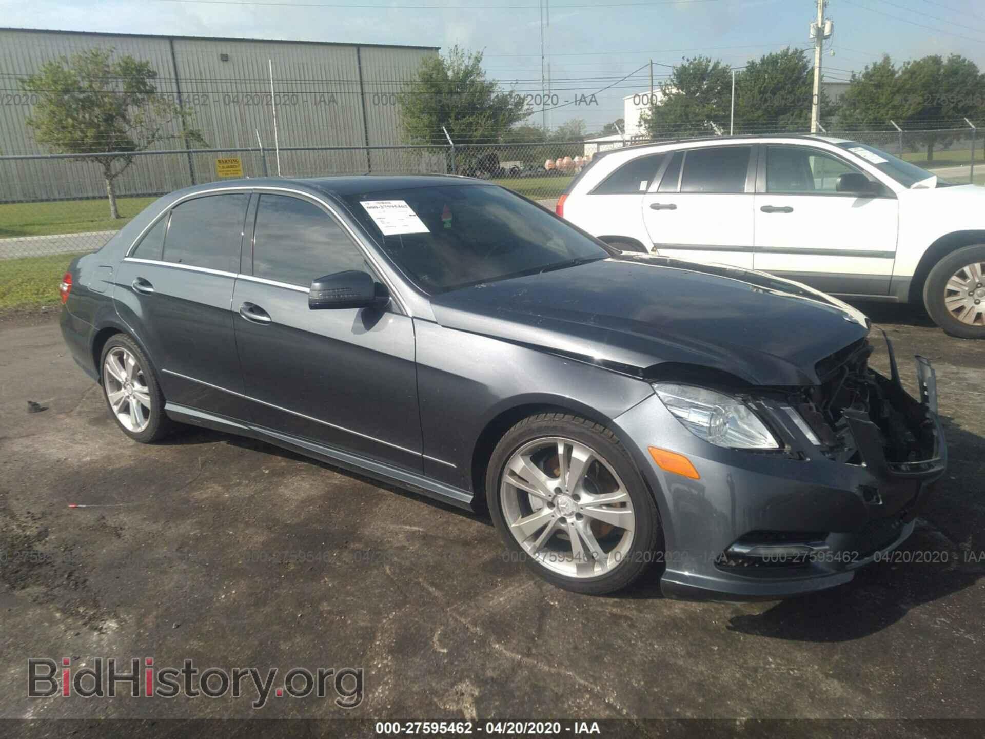 Photo WDDHF8JB1DA664491 - MERCEDES-BENZ E 2013