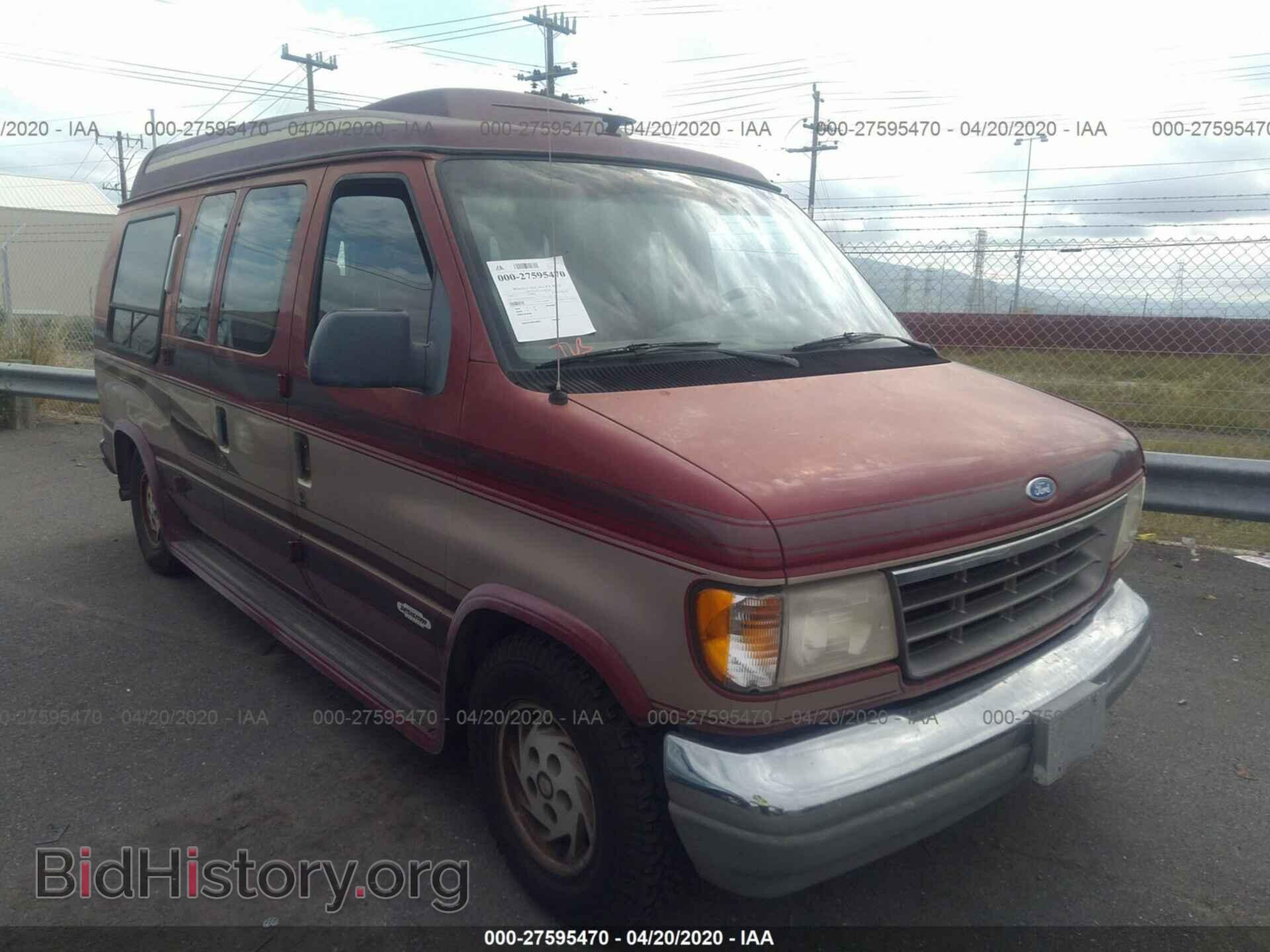 Photo 1FDEE14H5PHA16456 - FORD ECONOLINE 1993