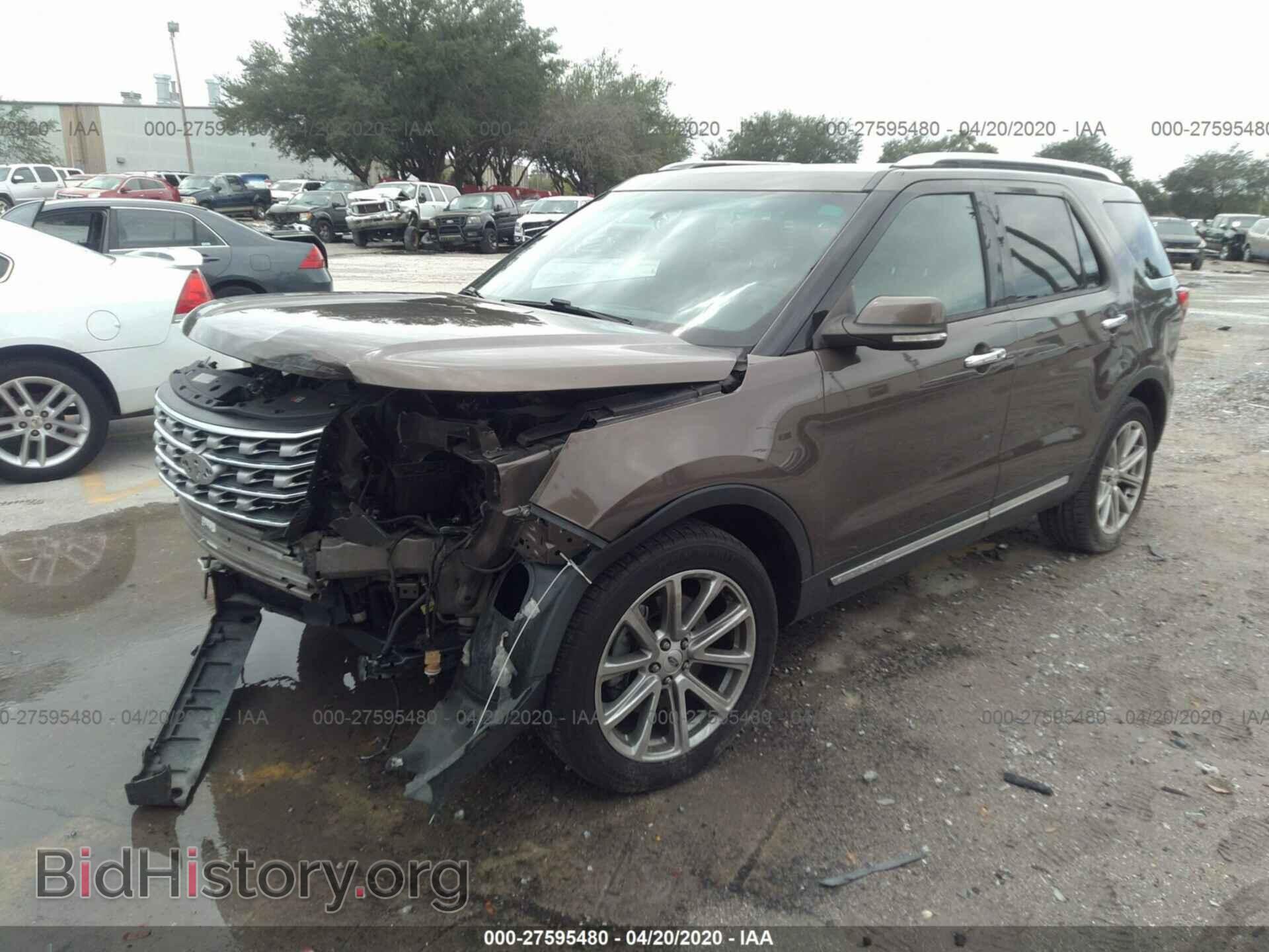 2016 FORD EXPLORER - VIN: 1FM5K7F80GGA35995 - Фото 2