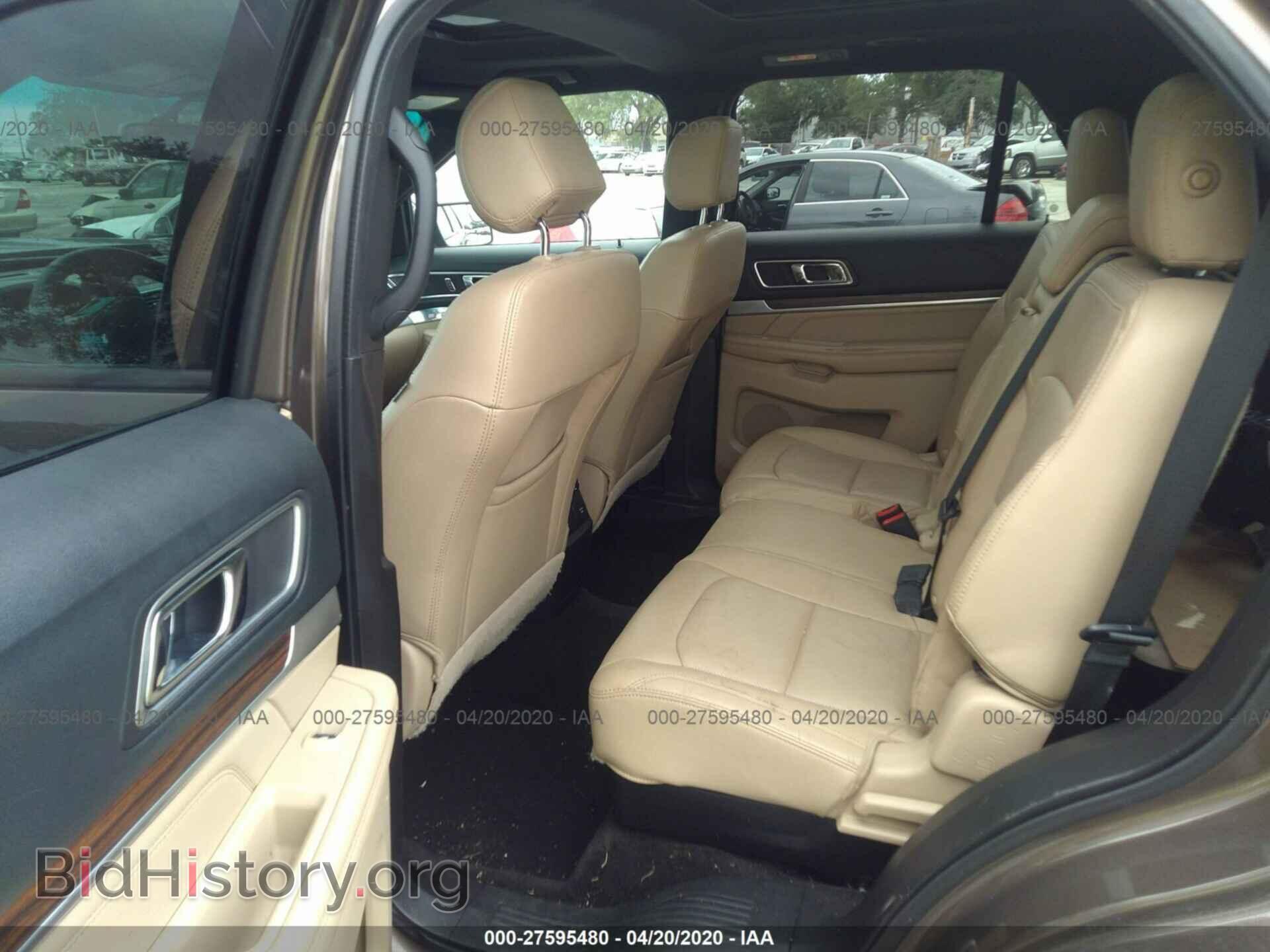 2016 FORD EXPLORER - VIN: 1FM5K7F80GGA35995 - Фото 8
