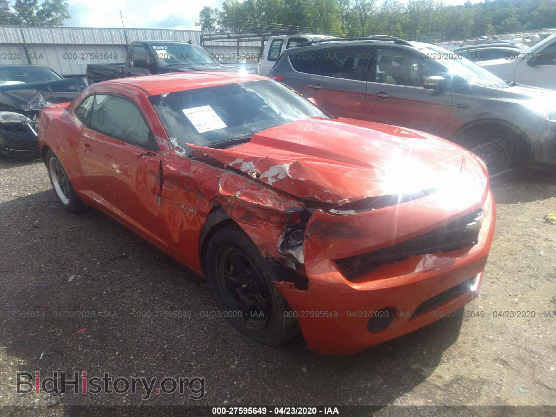 Photo 2G1FA1E33D9190493 - CHEVROLET CAMARO 2013