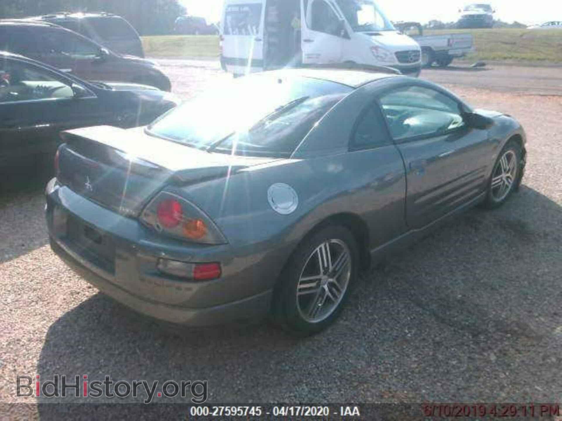 2003 MITSUBISHI ECLIPSE - VIN: 4A3AC74H03E028907 - Photo 2